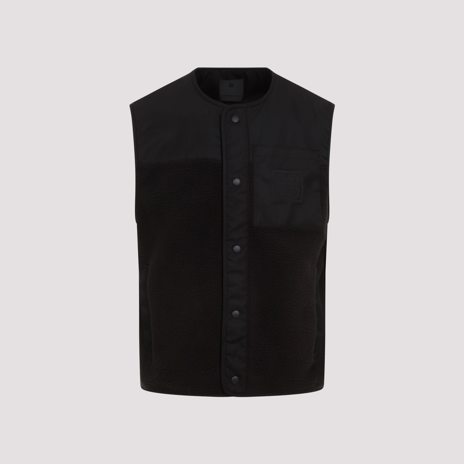 GIVENCHY 4G Pocket Mix Material Vest