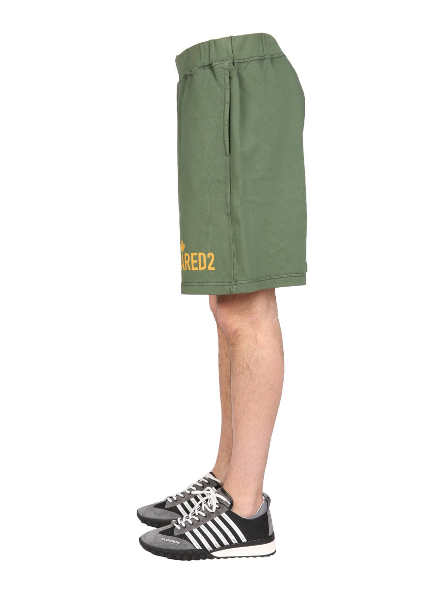 DSQUARED One Life One Planet Mini Bermuda Shorts