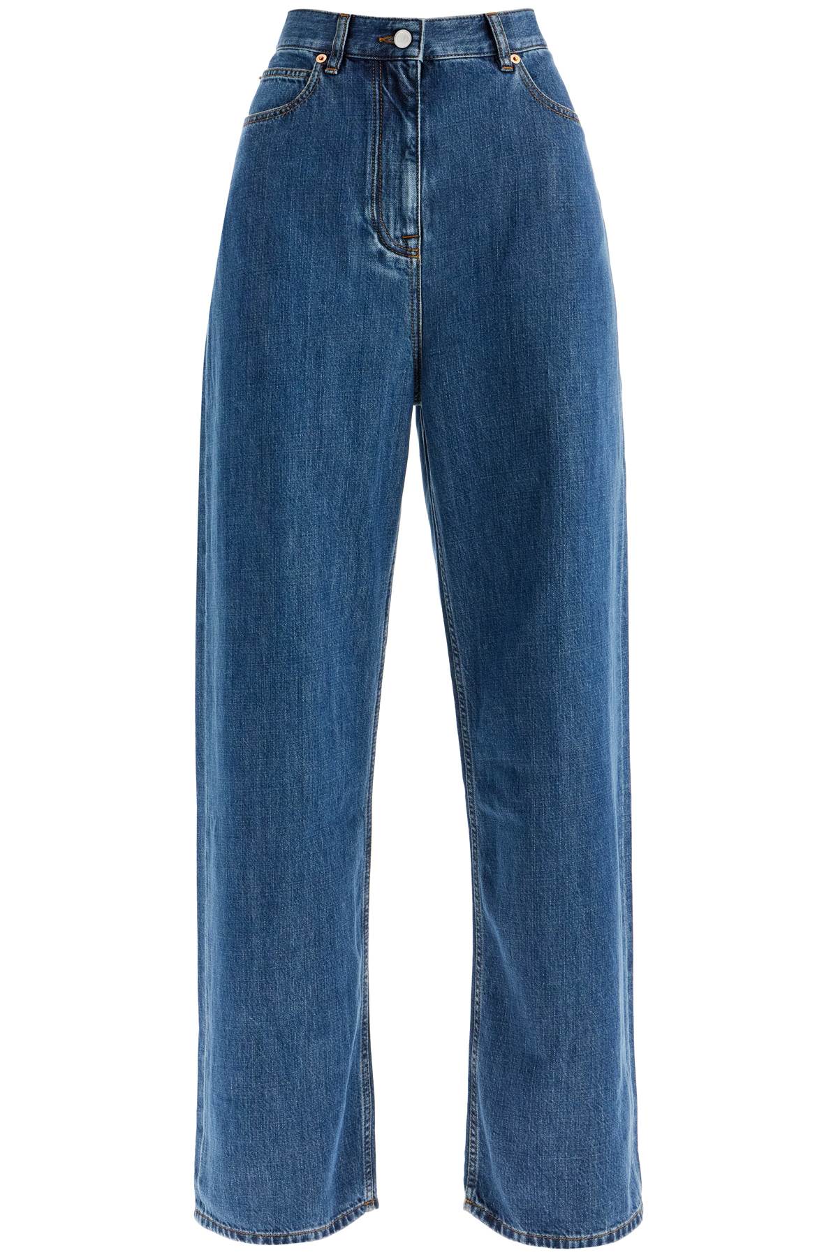 VALENTINO Wide Denim Jeans for Women