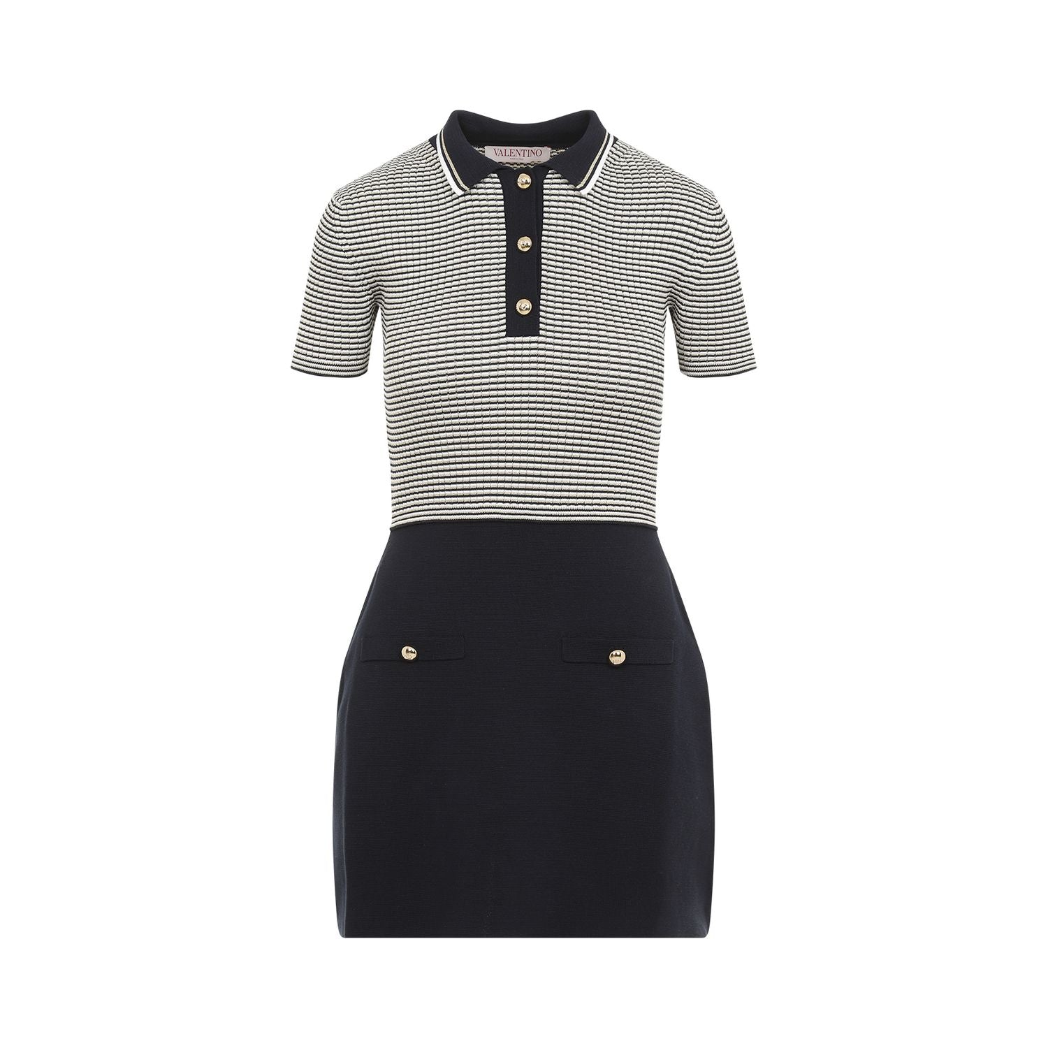 VALENTINO Chic Knit Mini Dress for Women