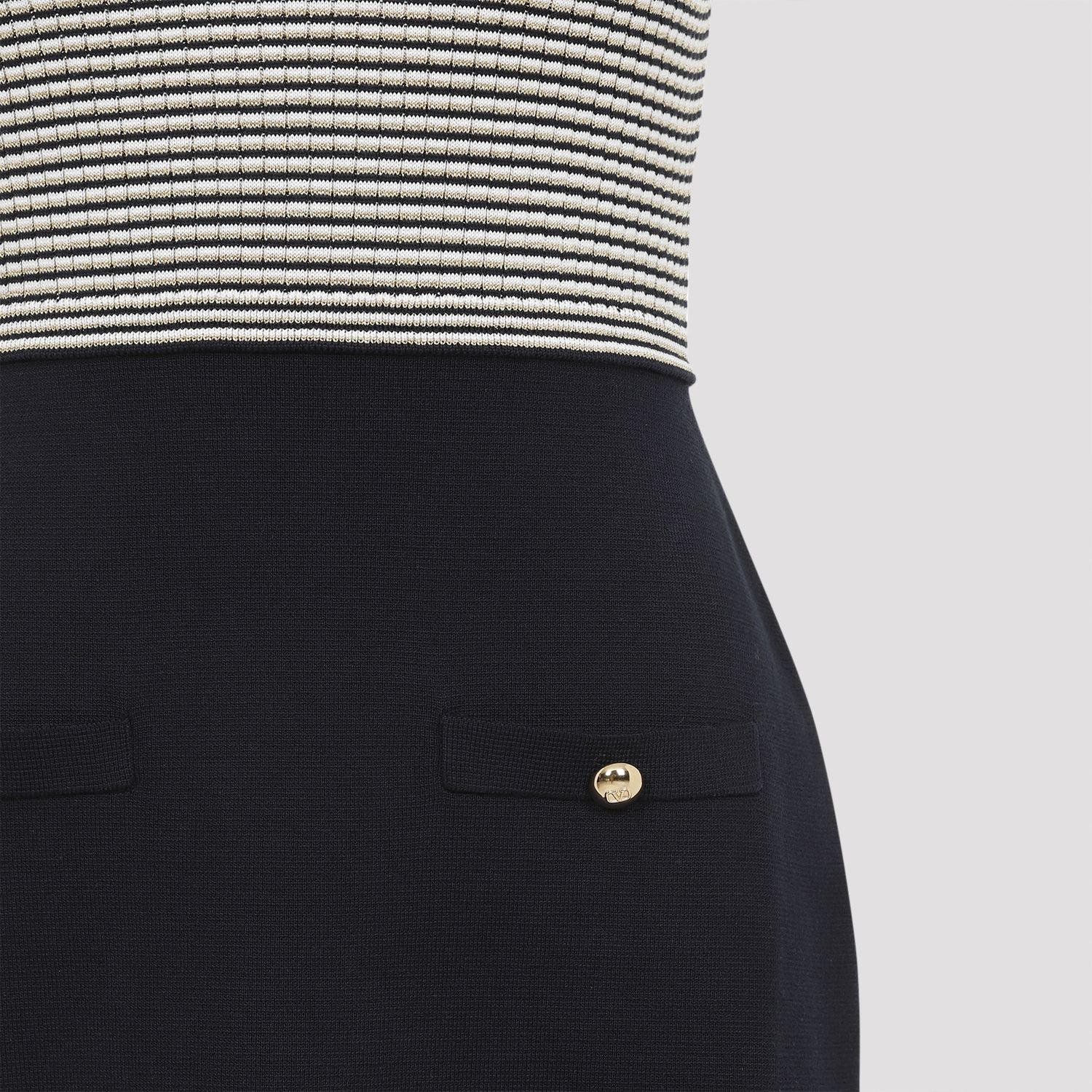 VALENTINO Chic Knit Mini Dress for Women