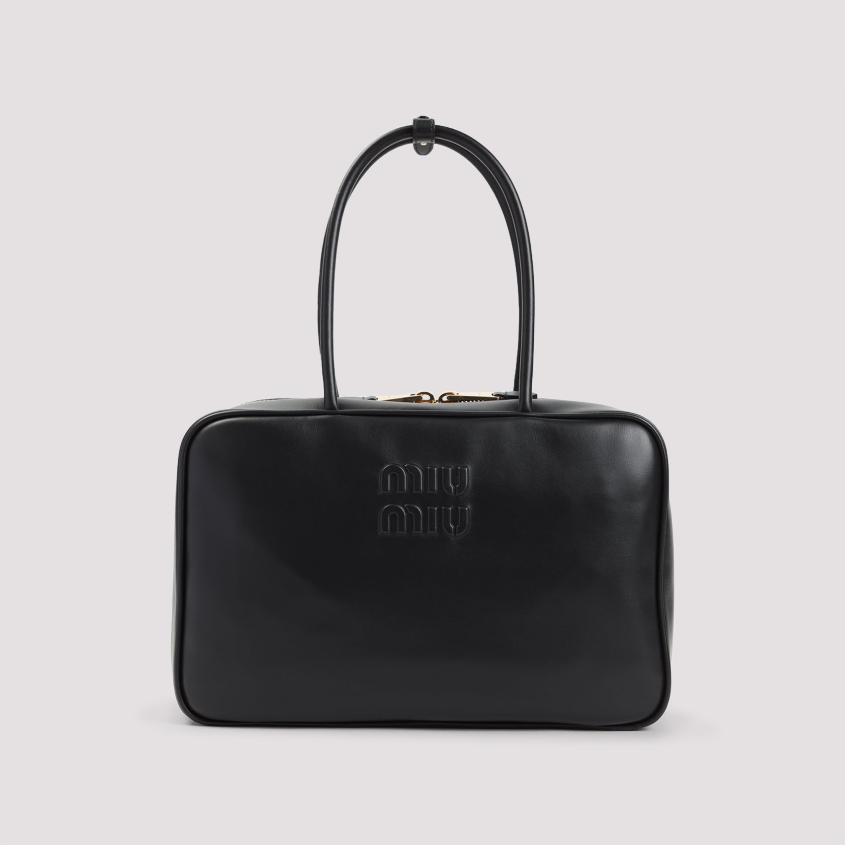 MIU MIU Leather Handbag 5BB117VMON2CRW Mini