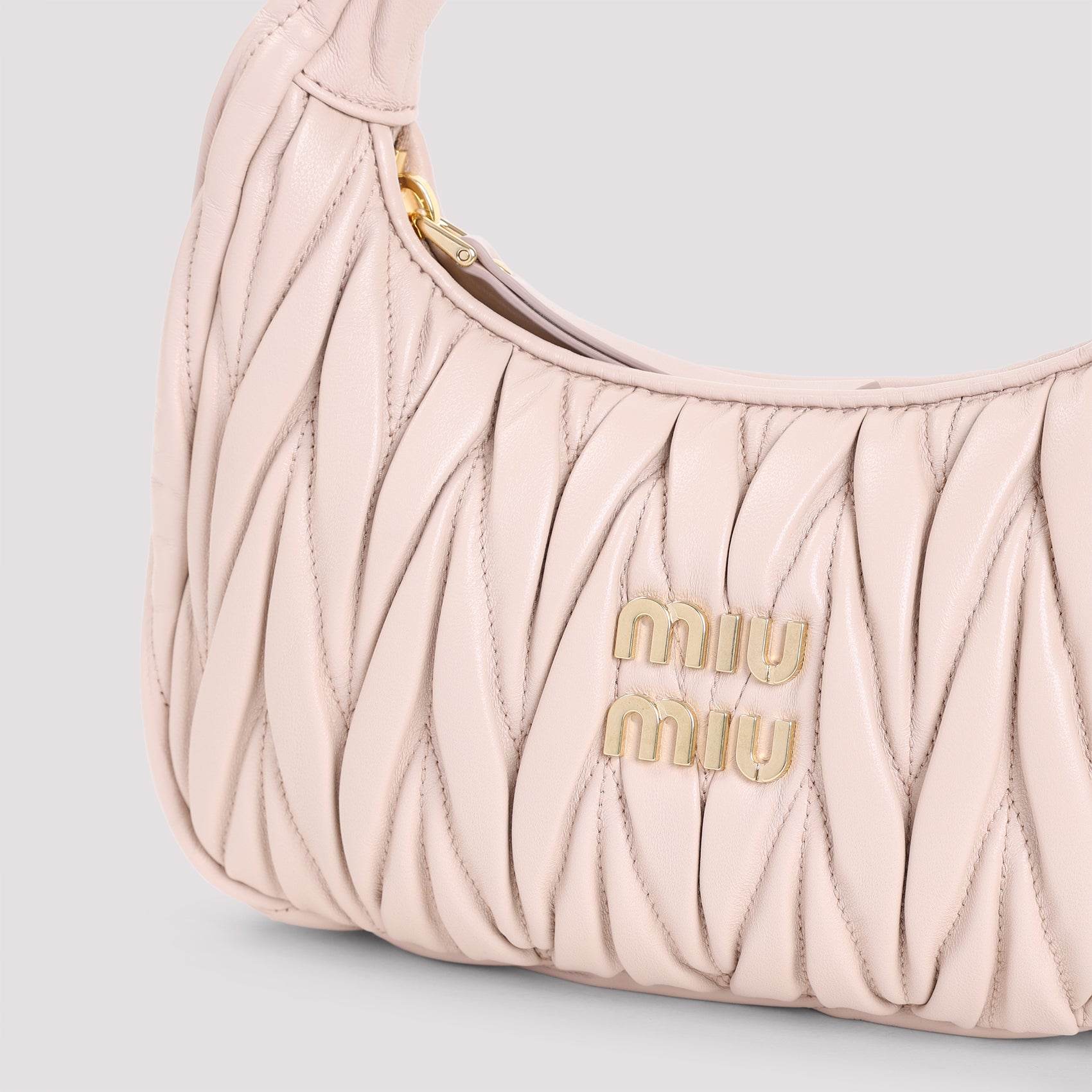 MIU MIU Nappa Leather Mini Wander Handbag
