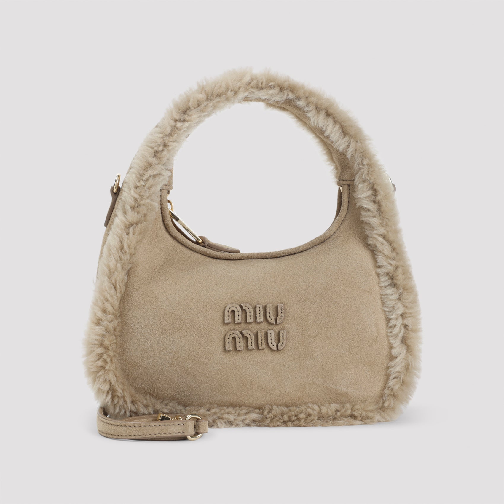 MIU MIU Suede Handbag