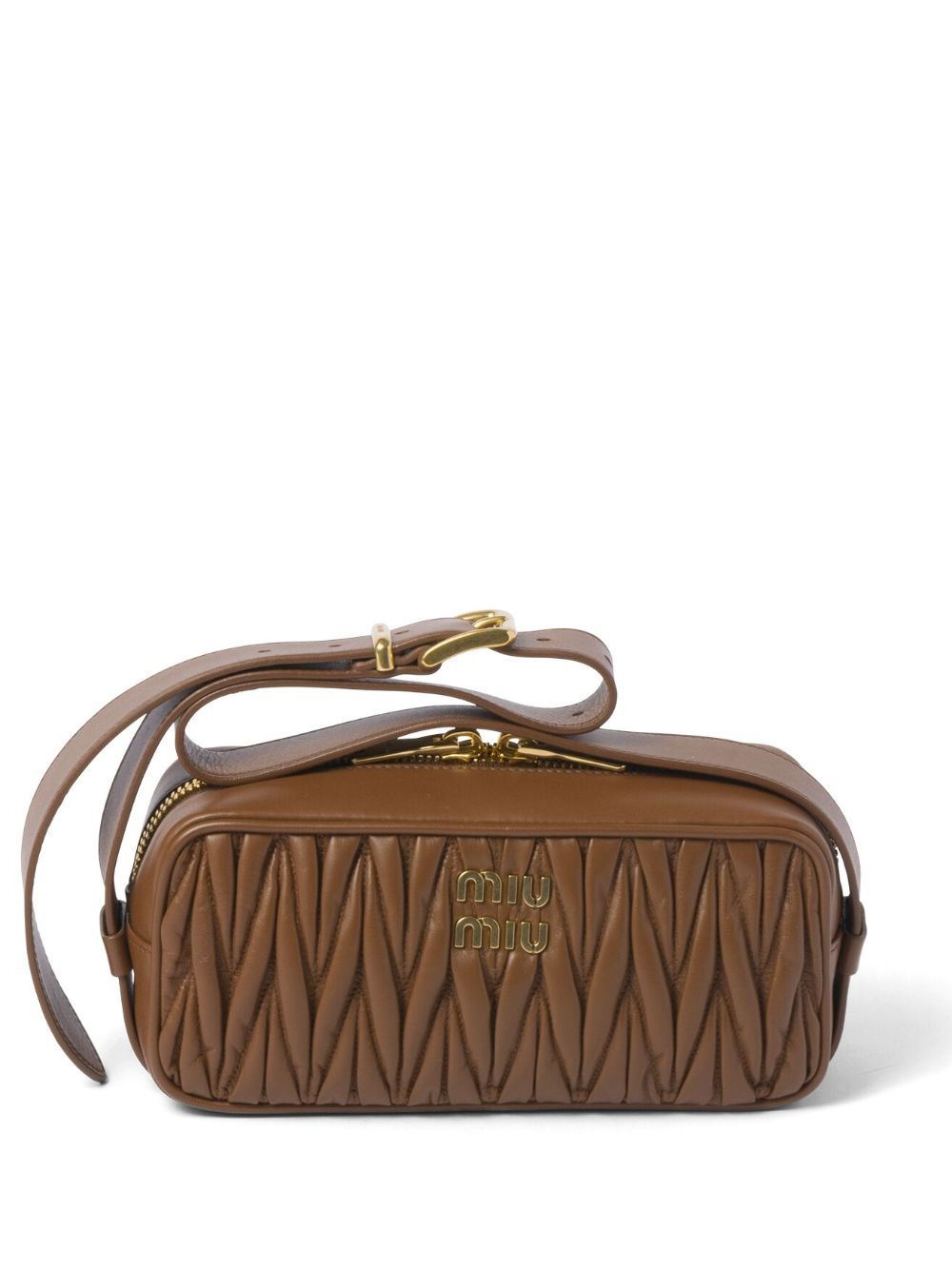 MIU MIU Mini Braided Crossbody Bag