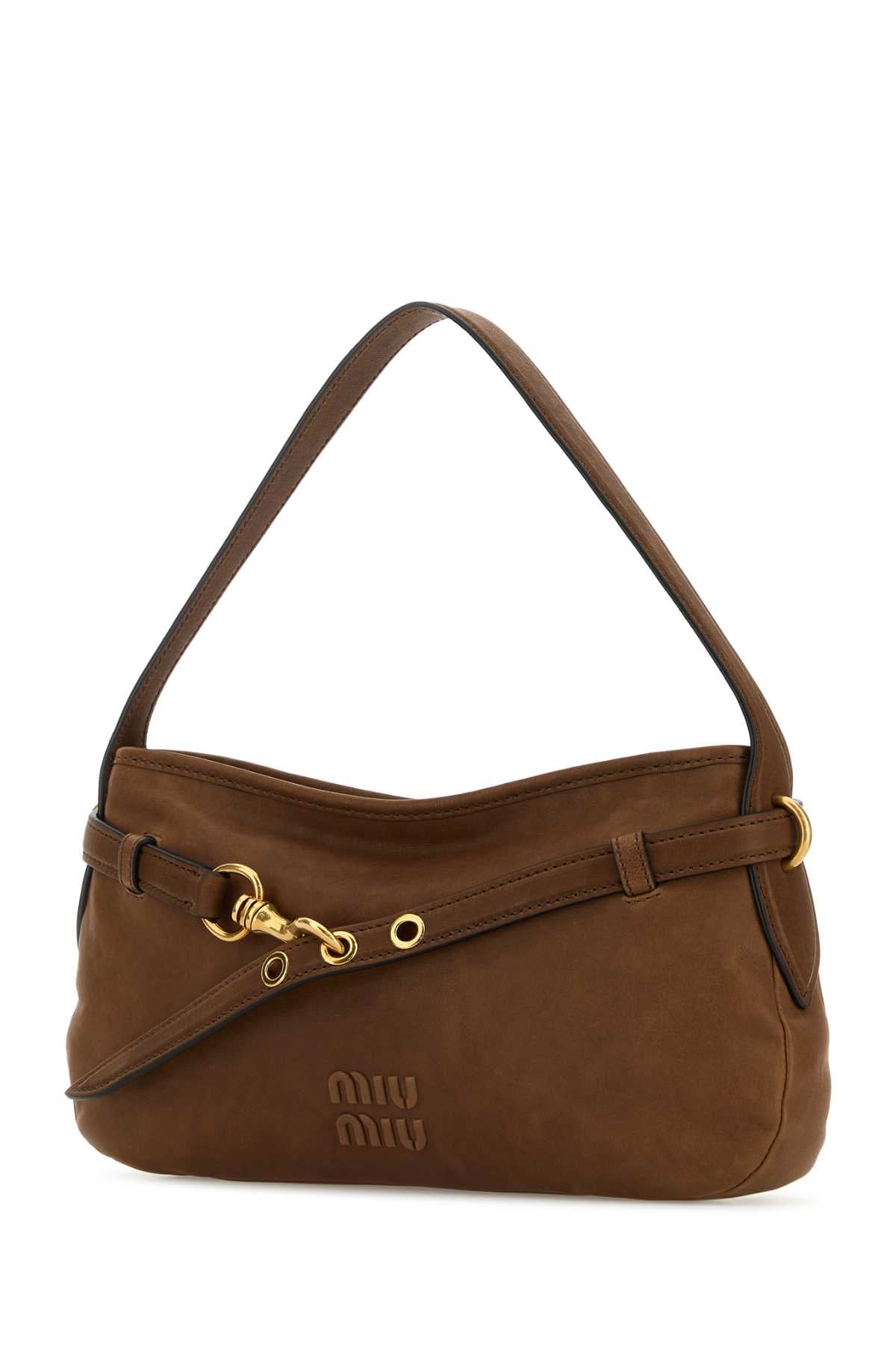 MIU MIU Mini Logo Relief Shoulder Bag