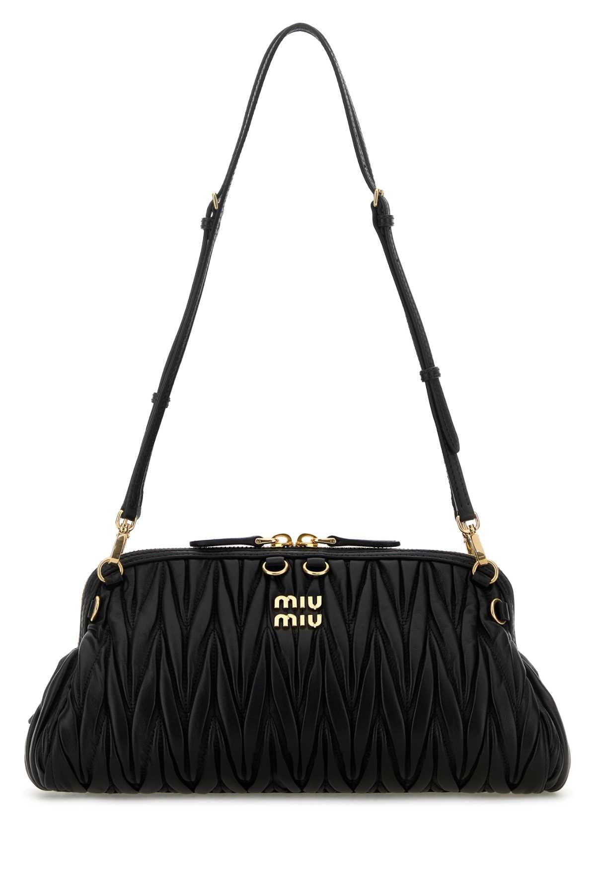 MIU MIU Leather Shoulder Handbag
