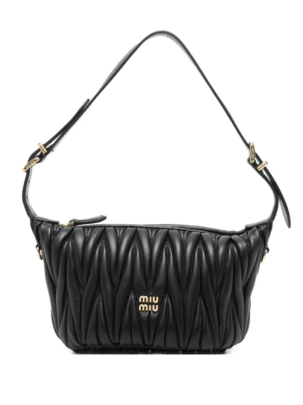 MIU MIU Matelassé Nappa Leather Mini Pouch Handbag 15 x 8.5 x 8 CM