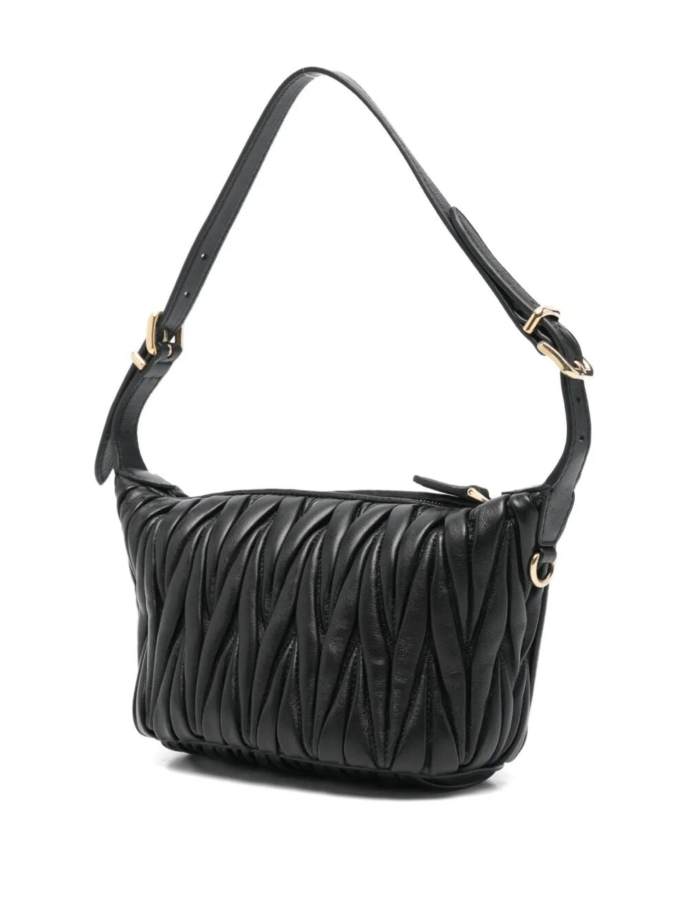 MIU MIU Matelassé Nappa Leather Mini Pouch Handbag 15 x 8.5 x 8 CM