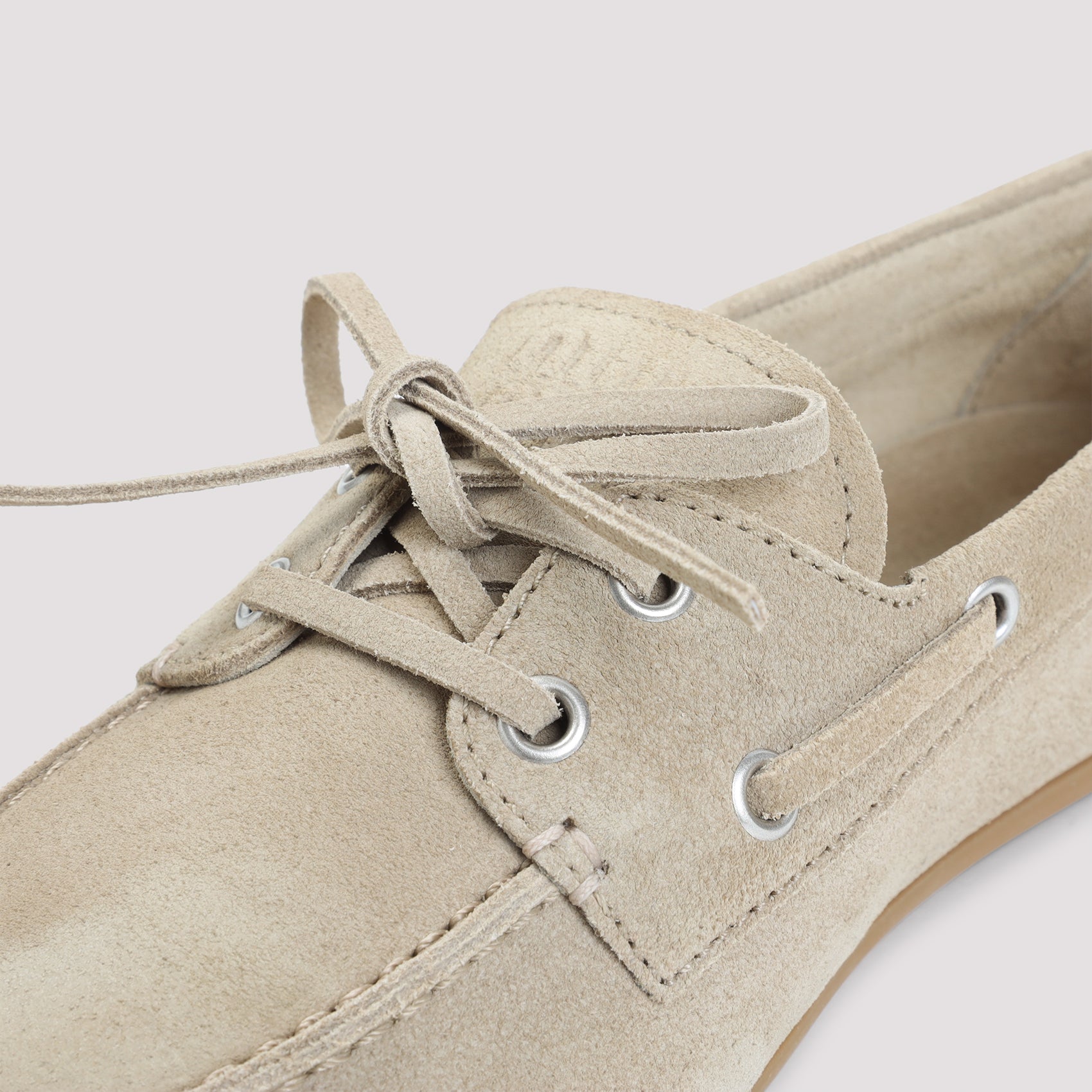 MIU MIU Suede Leather Loafers for Women