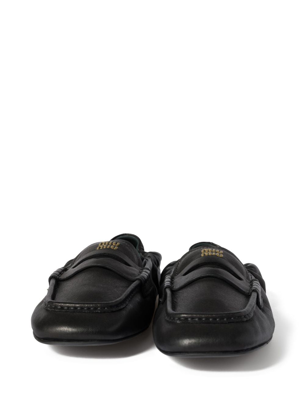 MIU MIU Elastic Heel Loafer for Women