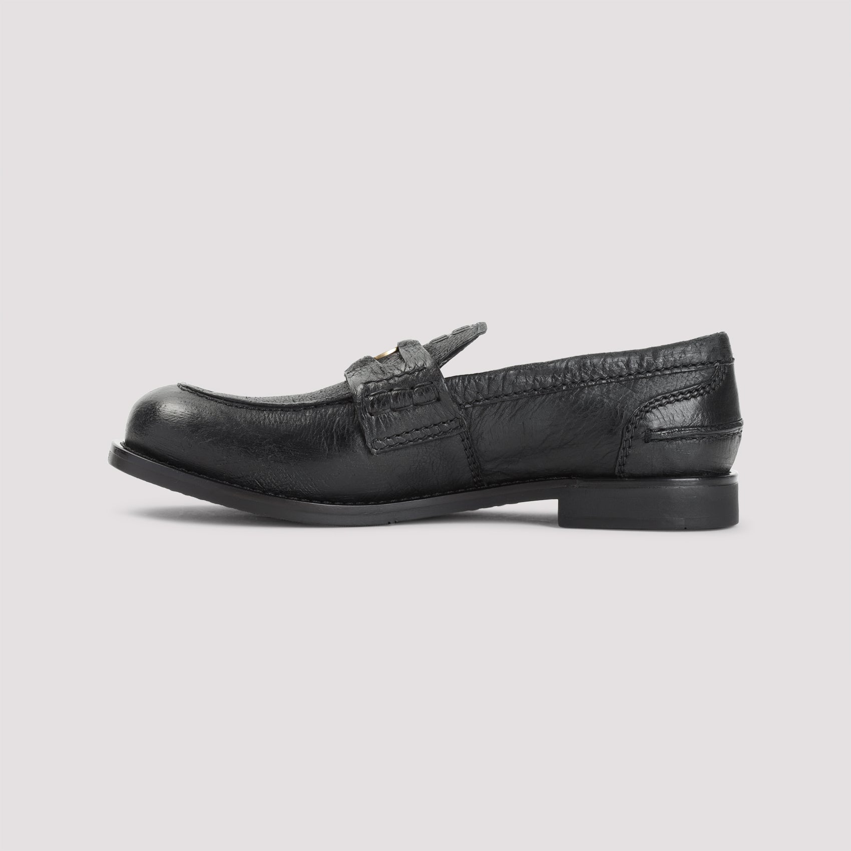 MIU MIU Exquisite Leather Loafers for Women