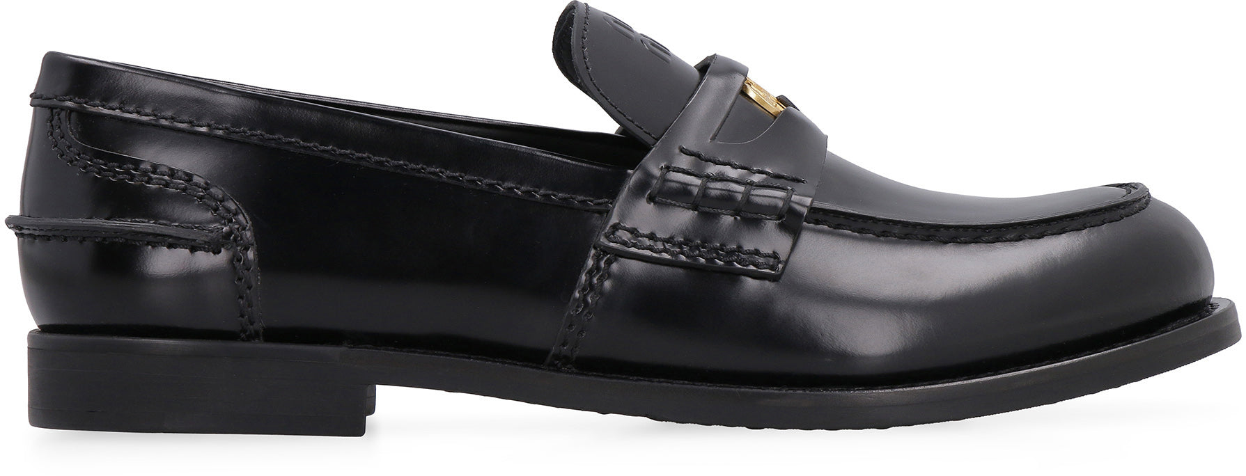 MIU MIU Leather Loafers for Women