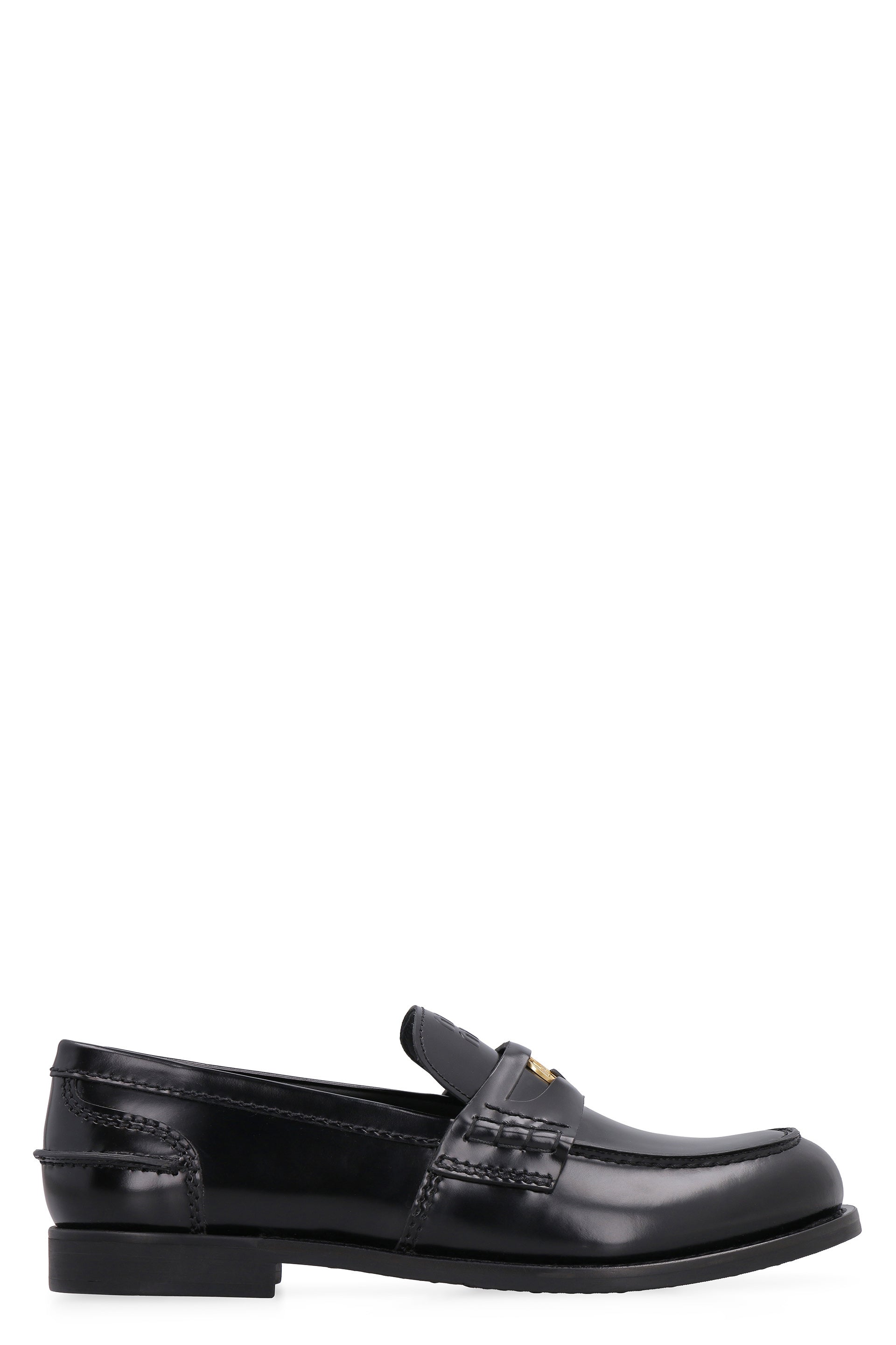 MIU MIU Leather Loafers for Women