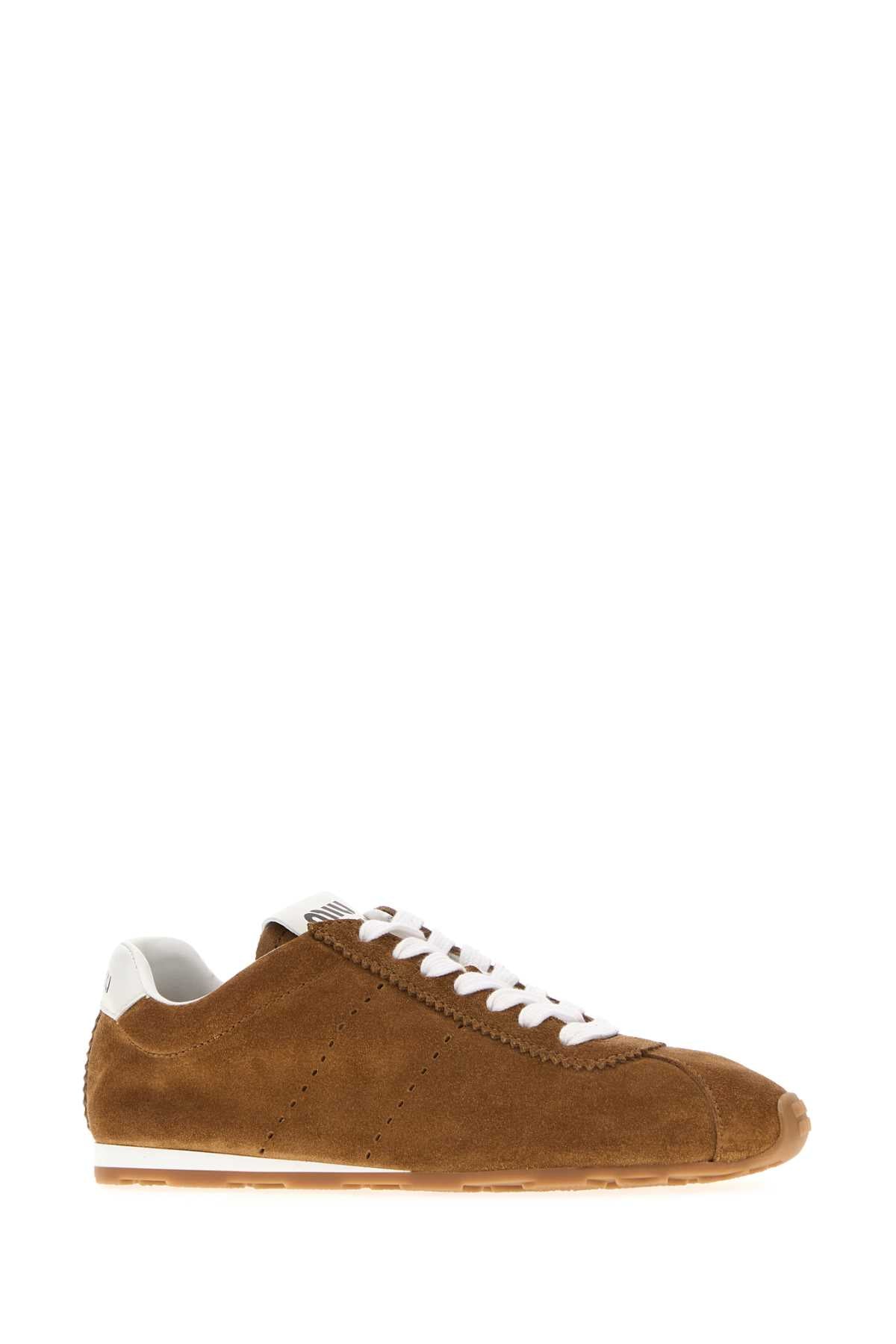 MIU MIU Suede Plume Sneakers for Women
