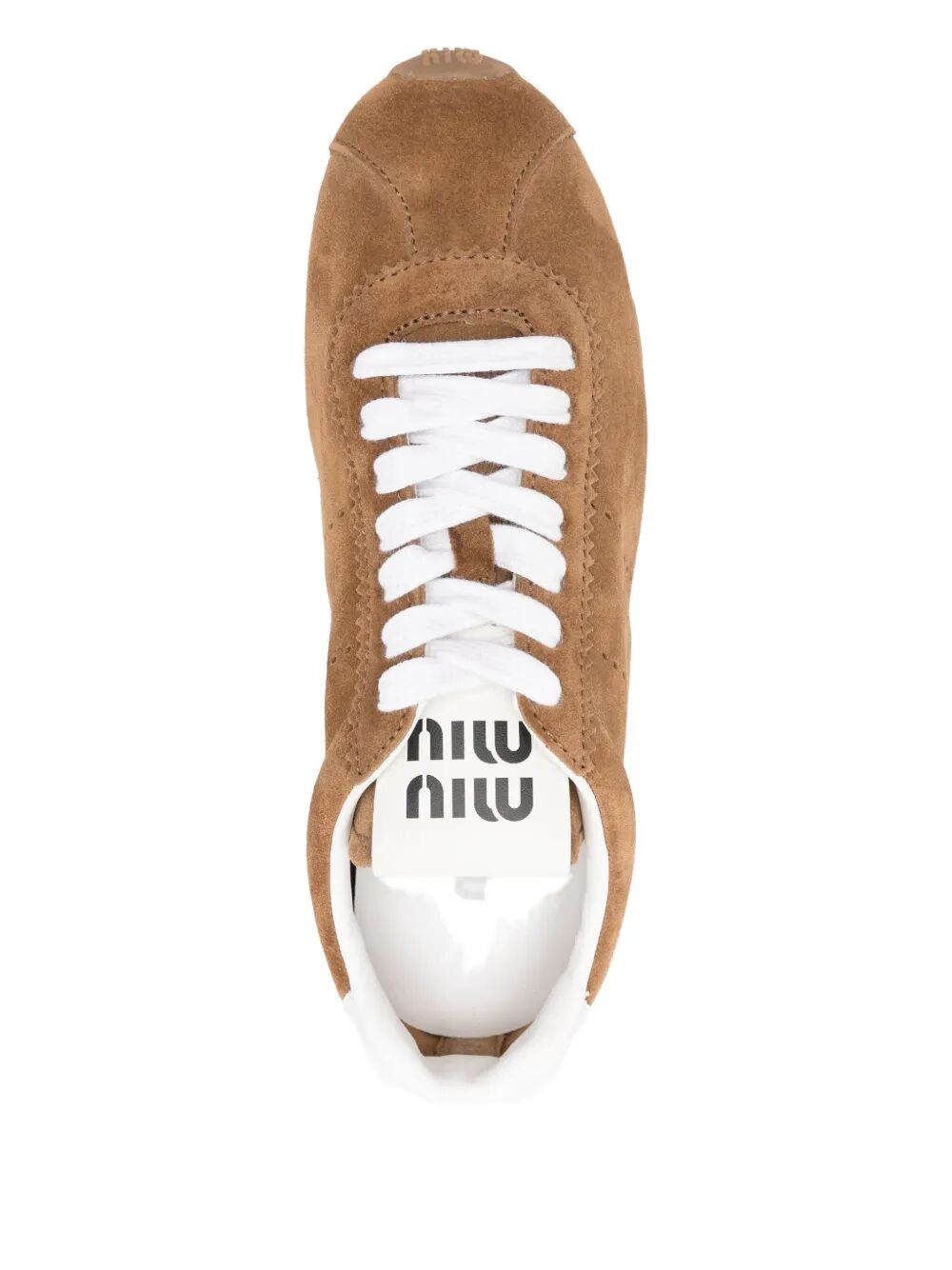 MIU MIU Suede Plume Sneakers for Women