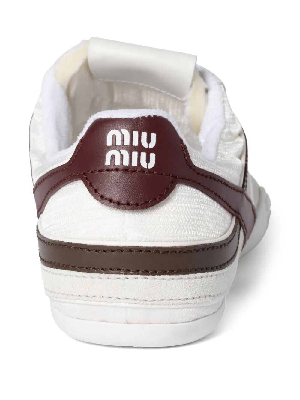 MIU MIU Technical Fabric and Suede Sneaker for Women