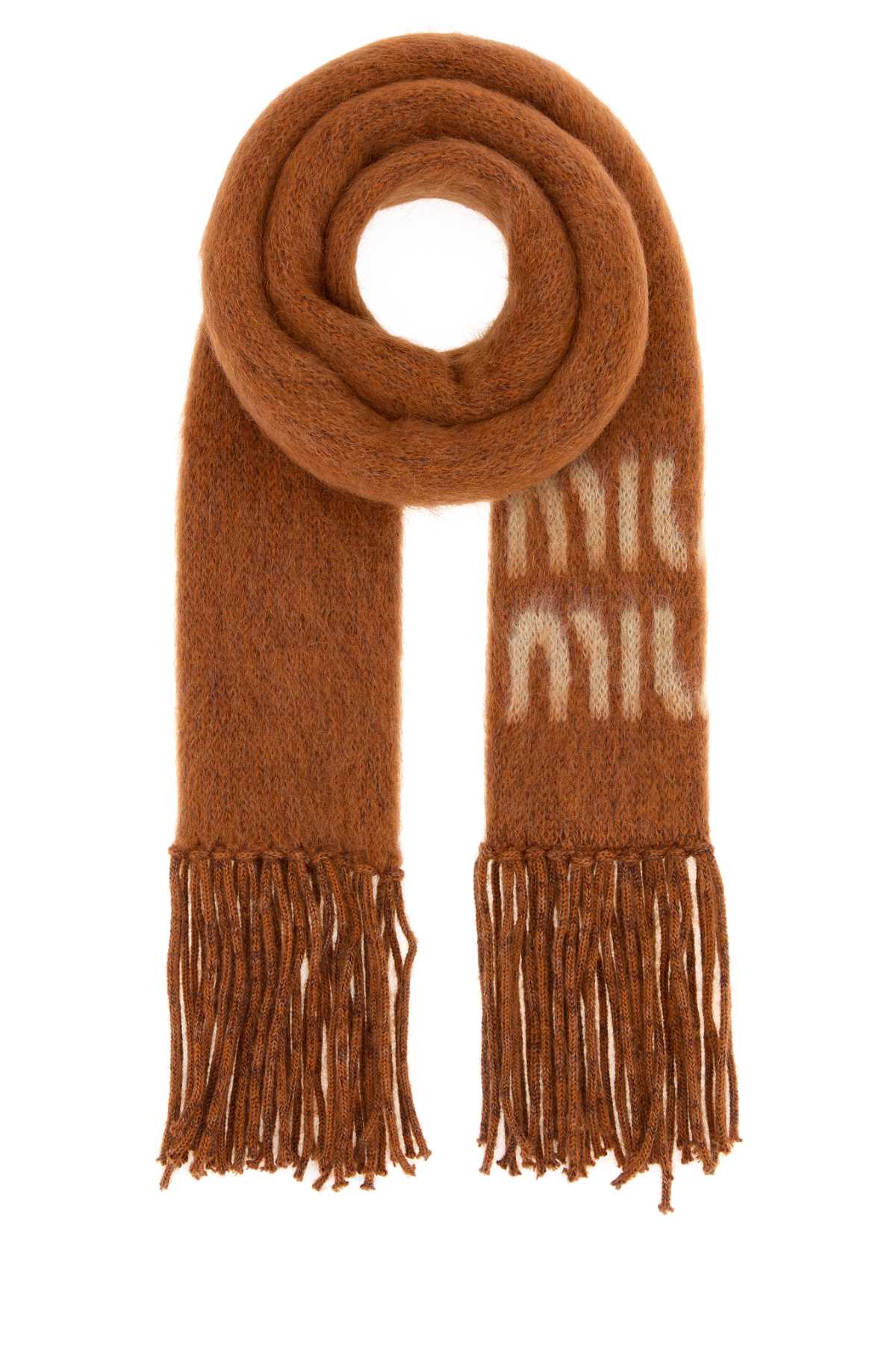 MIU MIU Mohair Blend Scarf for Women - FW25 Edition