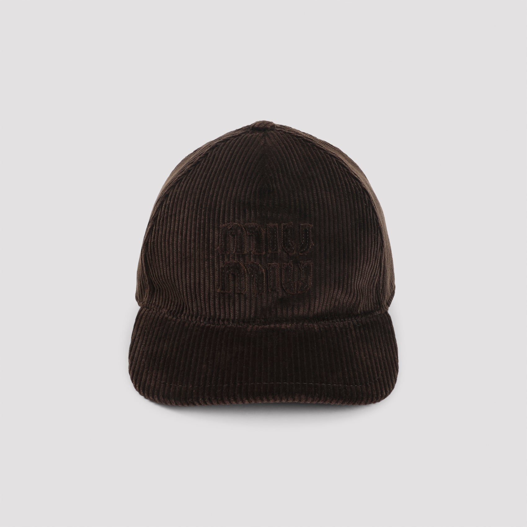 MIU MIU Corduroy Baseball Cap for Women - Fall Winter 2025