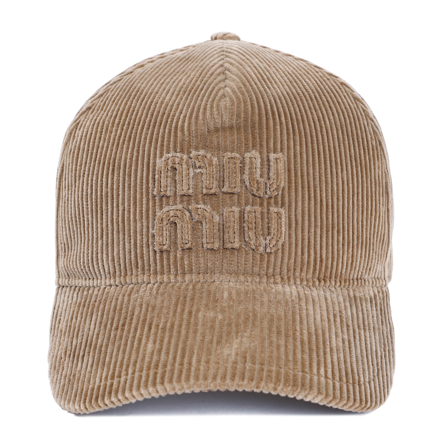 MIU MIU Corduroy Baseball Cap for Women