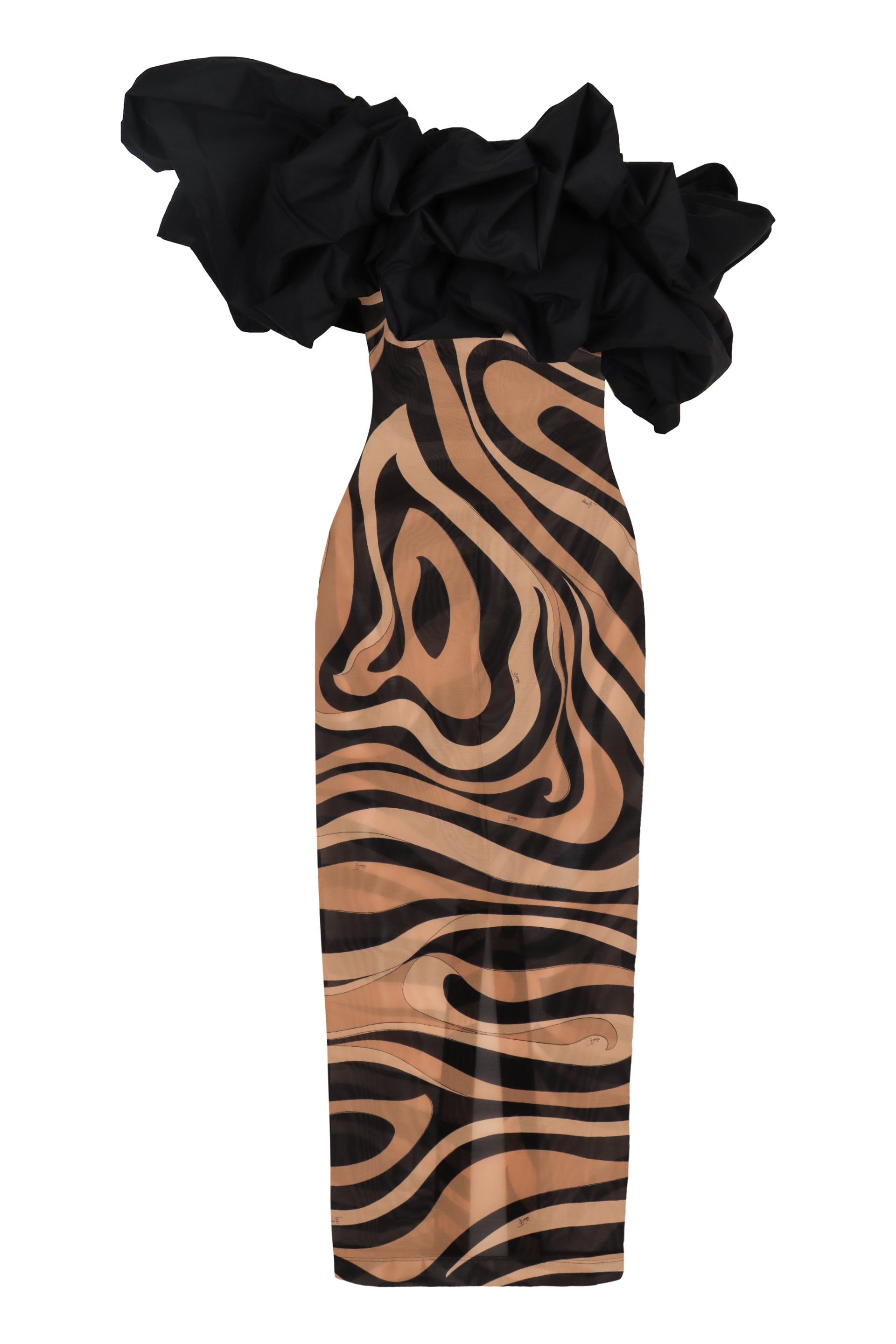 EMILIO PUCCI Mini Ruffled Dress