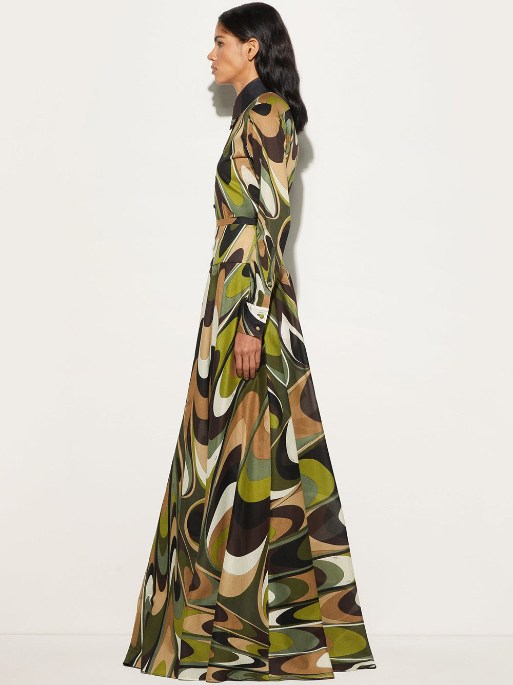 EMILIO PUCCI Marmo Button-Up Shirt Size 40