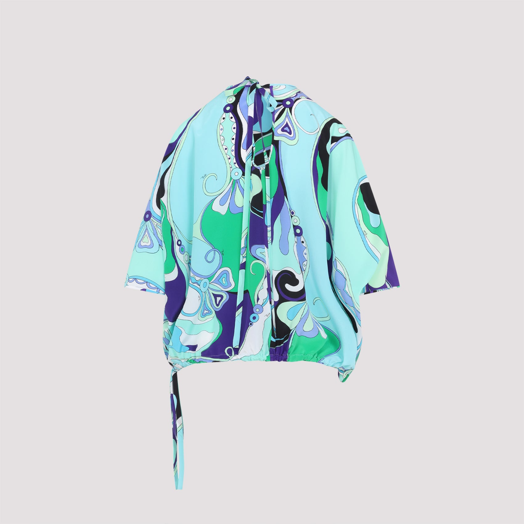 EMILIO PUCCI Orchidee Blouse - Women's Silk Top