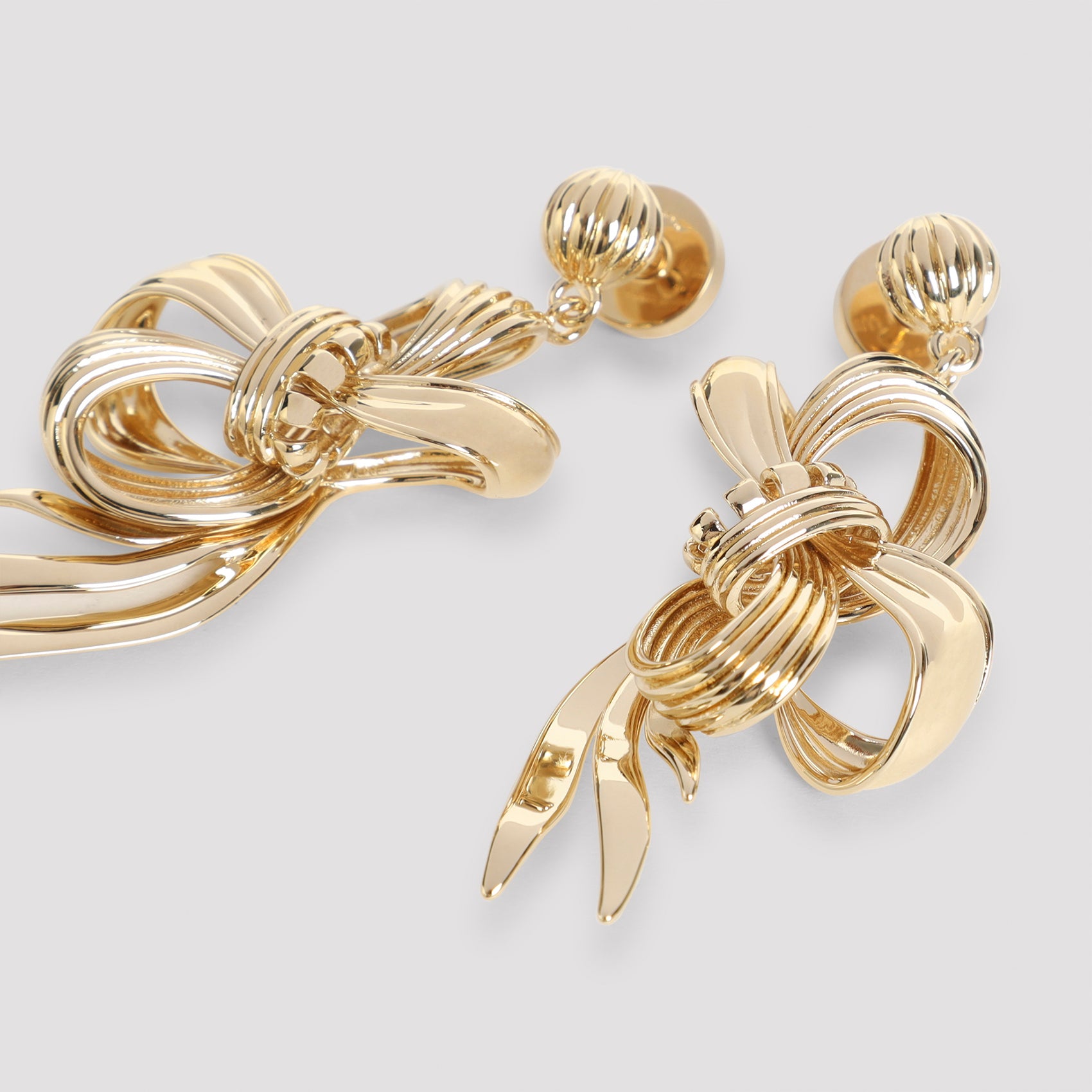MIU MIU Stylish Brass Earrings - FW25 Collection