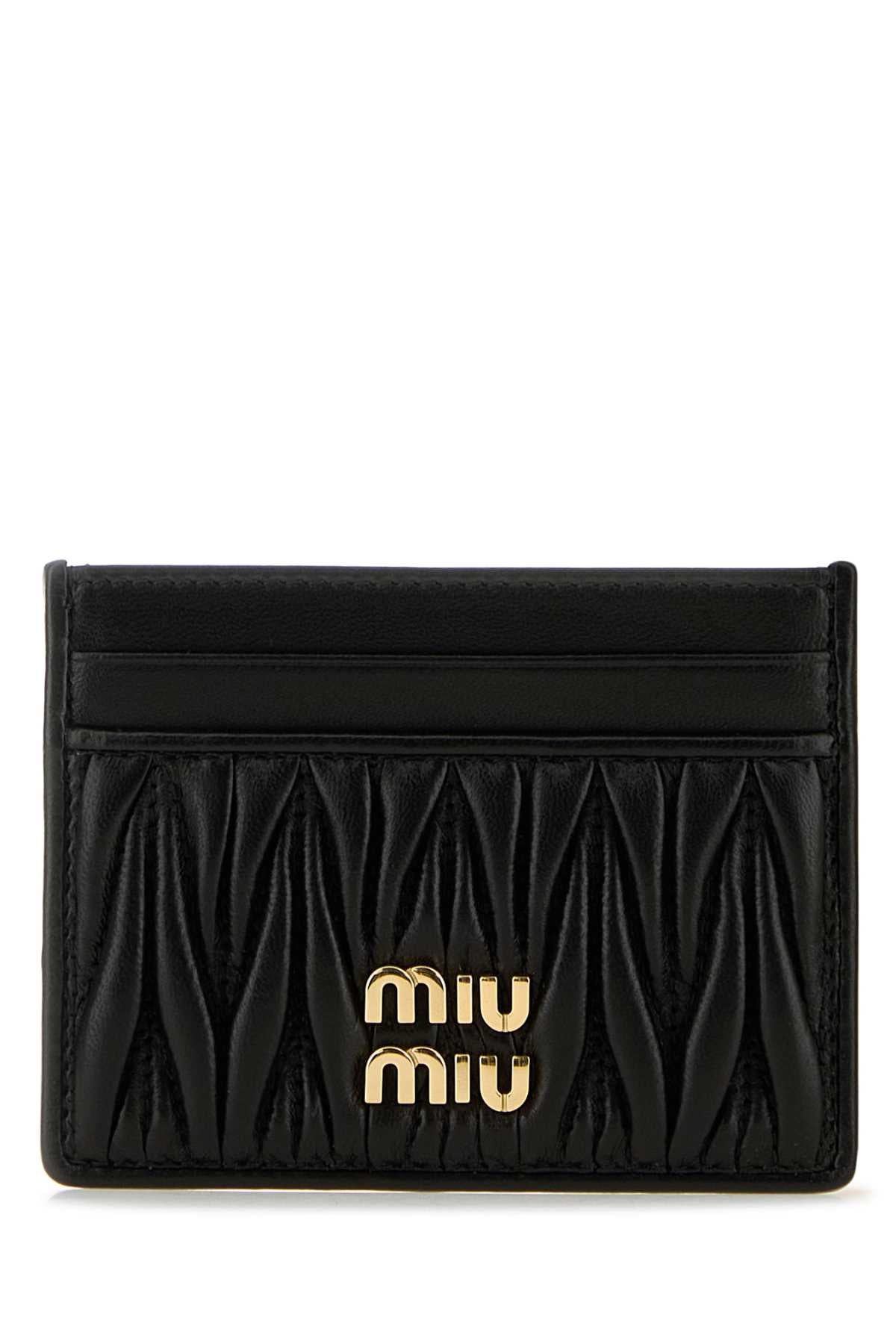 MIU MIU Mini Lamb Leather Cardholder