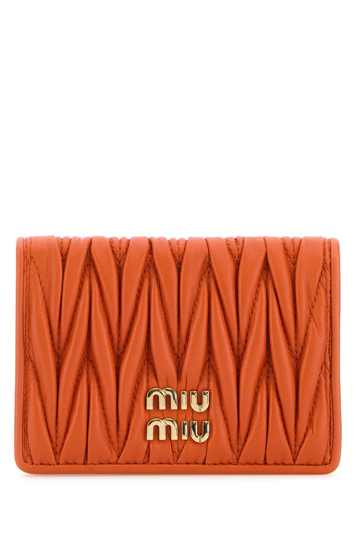 MIU MIU Mini Nappa Leather Card Holder