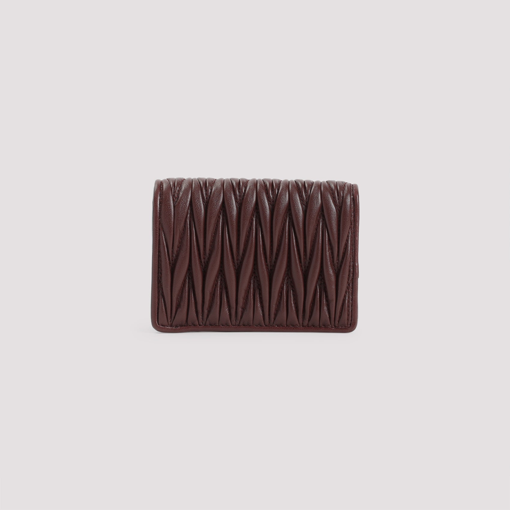 MIU MIU Mini Lamb Leather Wallet