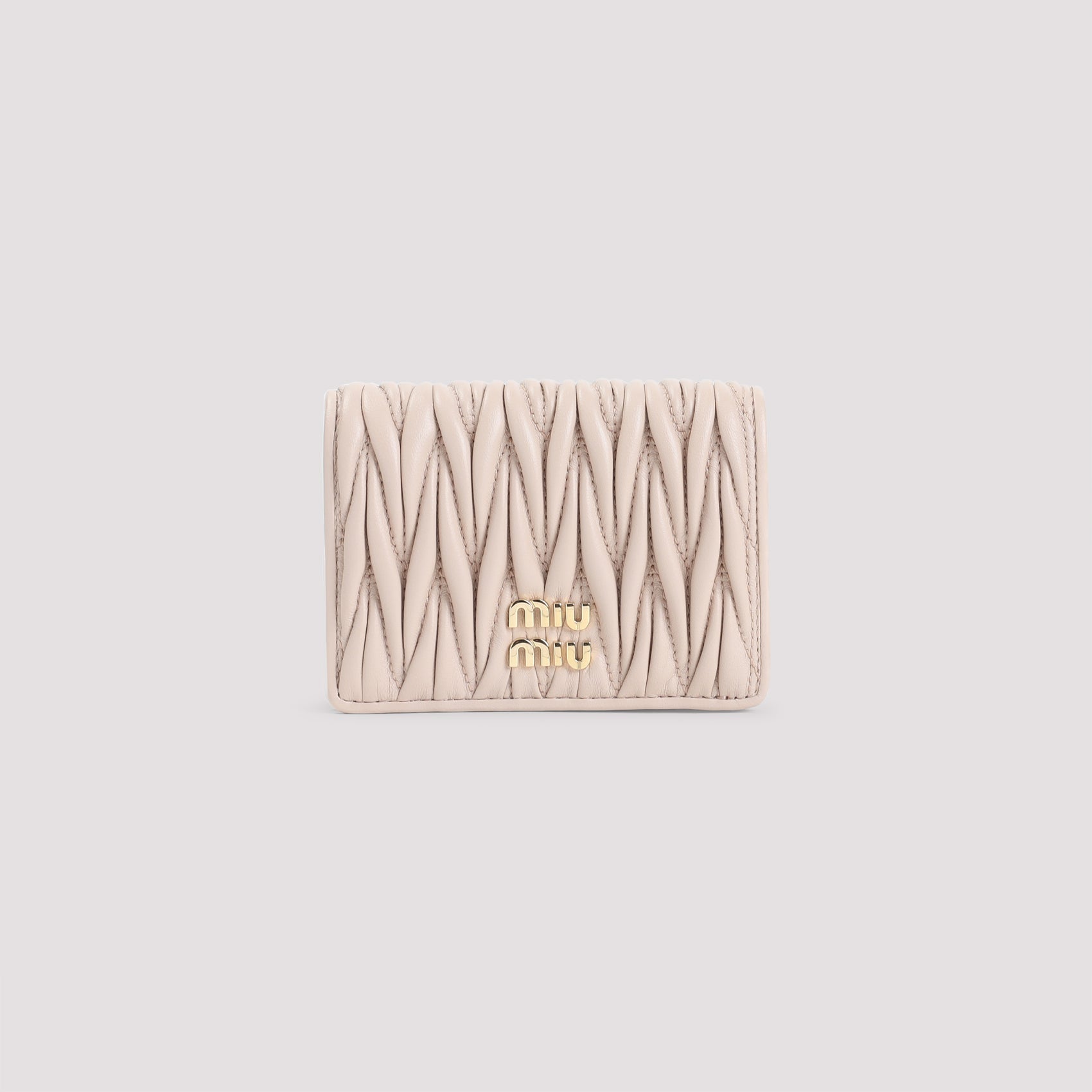 MIU MIU Mini Lamb Leather Wallet