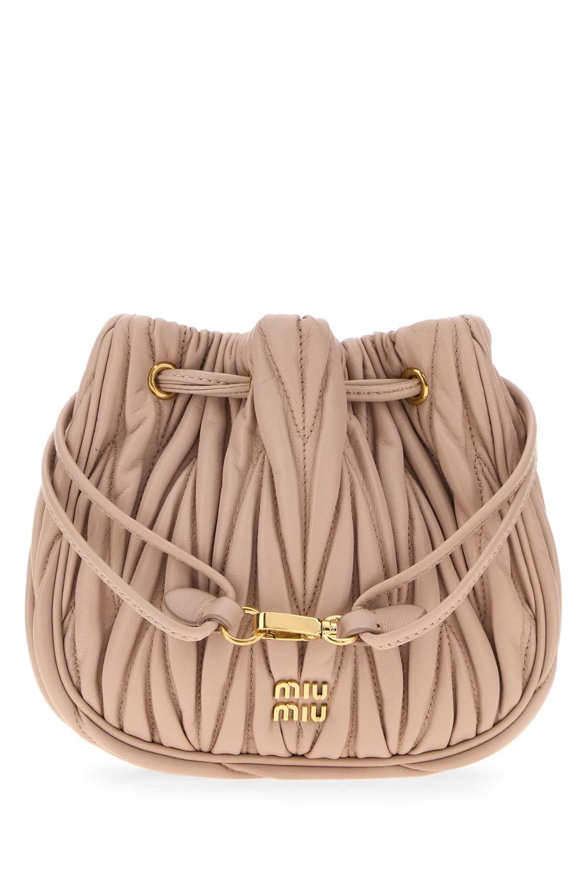 MIU MIU Mini Nappa Leather Pouch Handbag