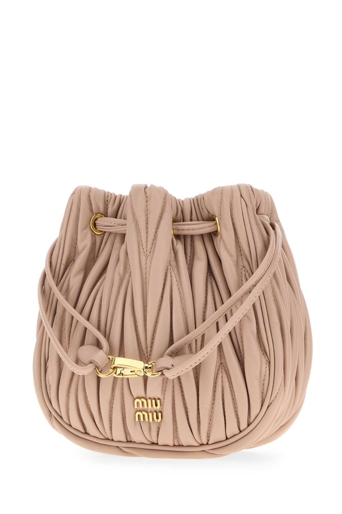 MIU MIU Mini Nappa Leather Pouch Handbag