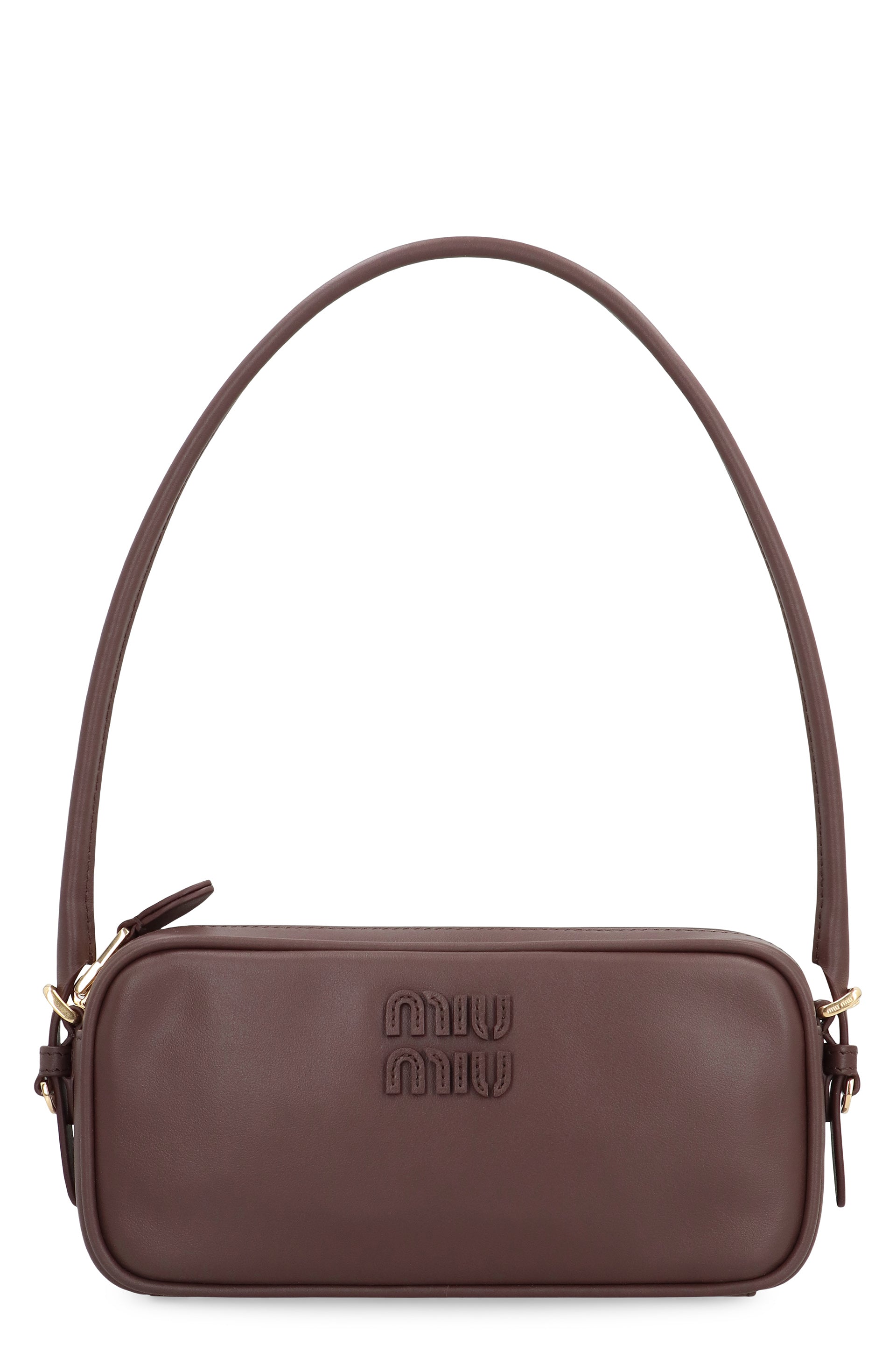 MIU MIU Mini Leather Pouch Handbag - Elegant & Versatile