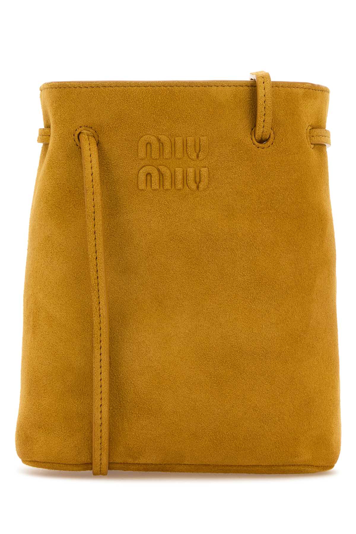 MIU MIU Mini Suede Crossbody Handbag