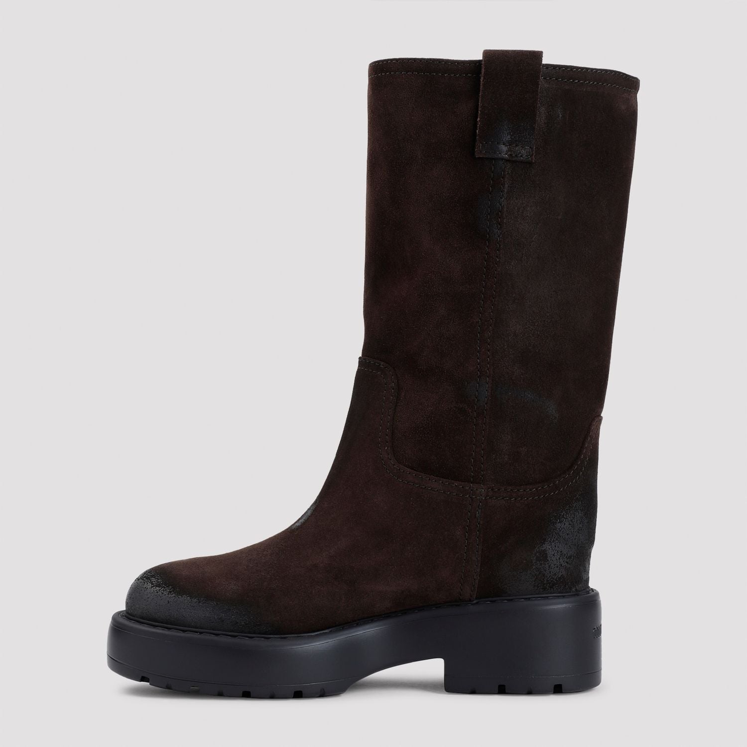 MIU MIU High Heel Women's Leather Boots