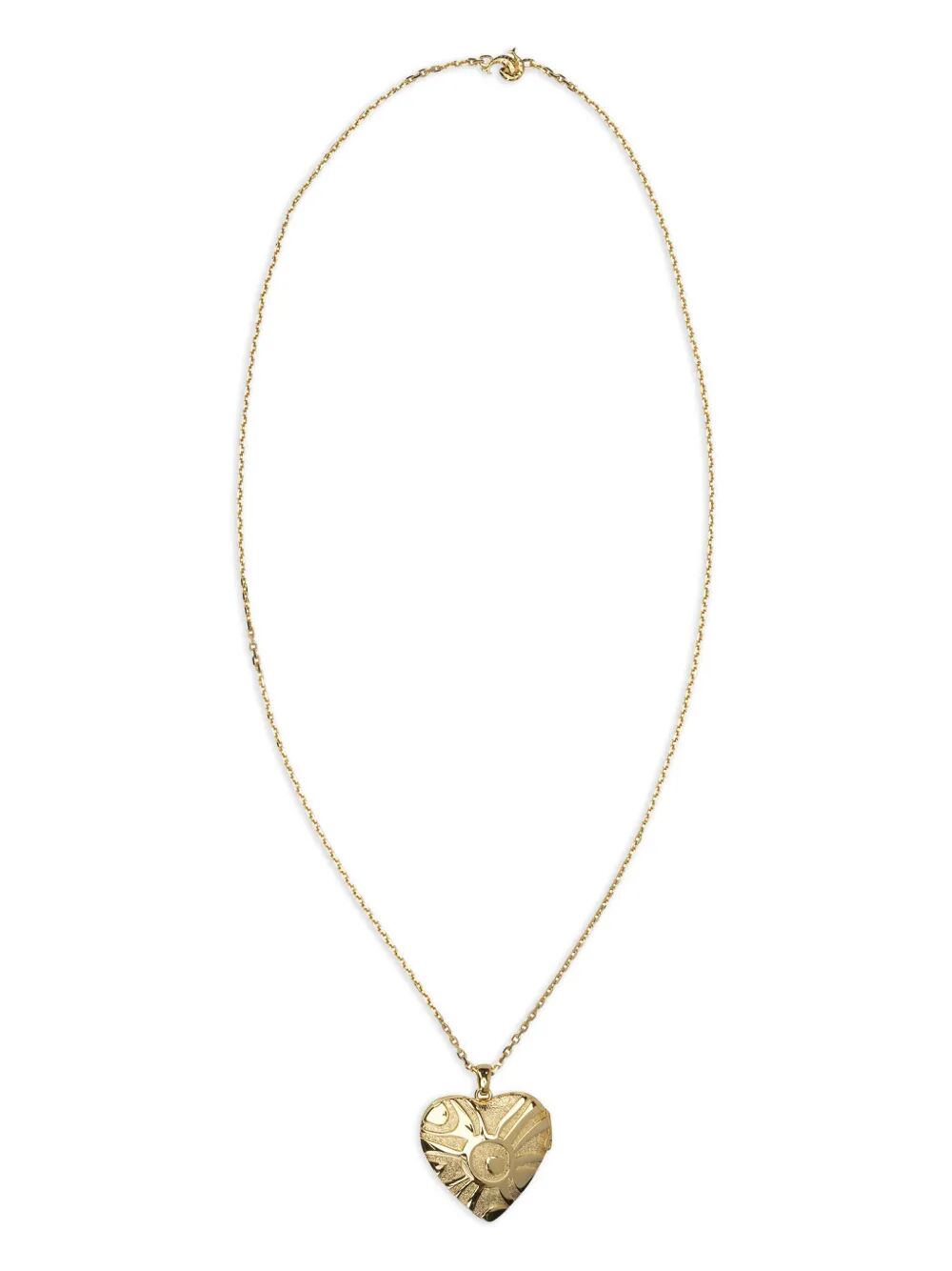 EMILIO PUCCI Heart Mirror Pendant Necklace - FW25 Collection