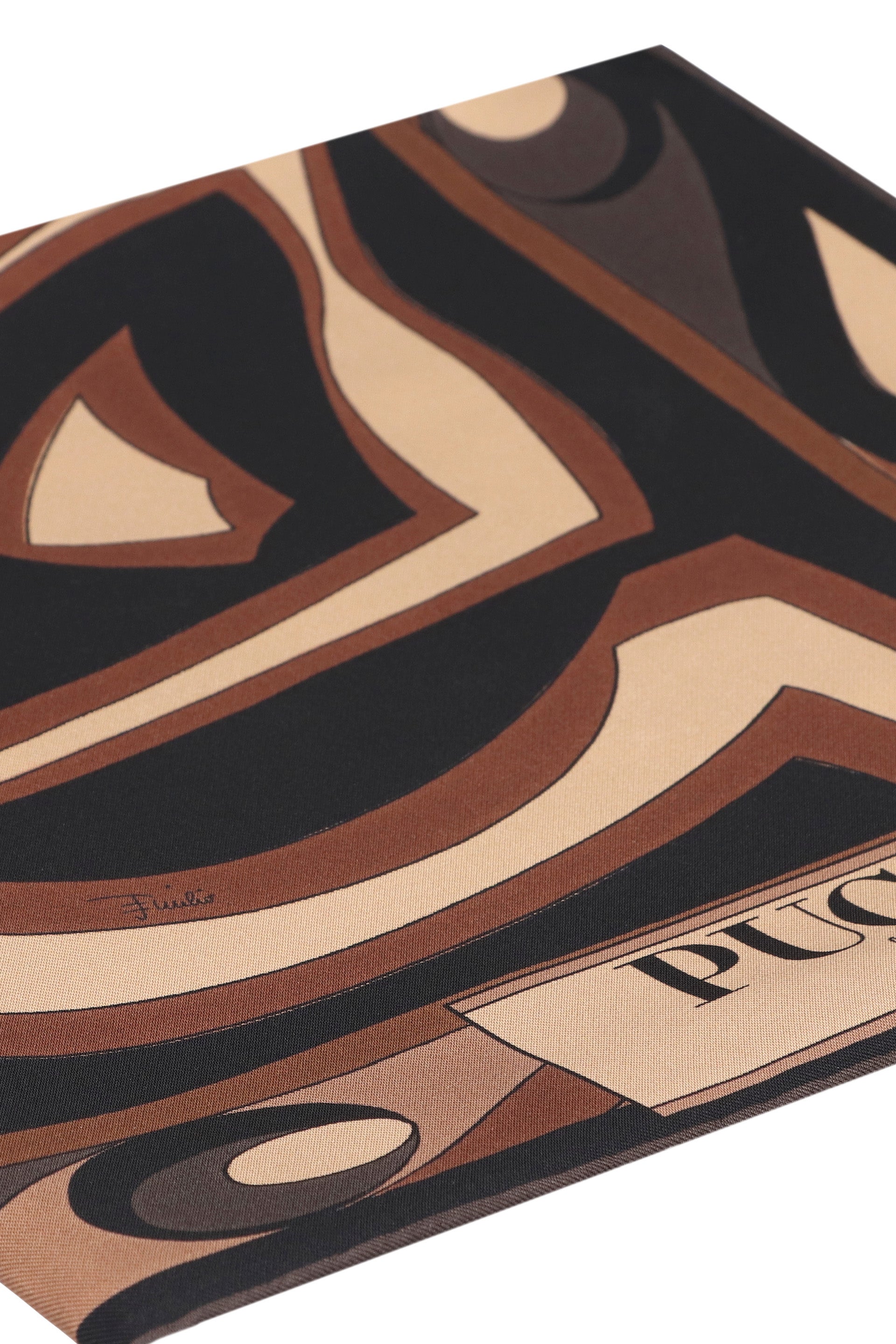 EMILIO PUCCI Silk Twill Scarf - 90x90 cm