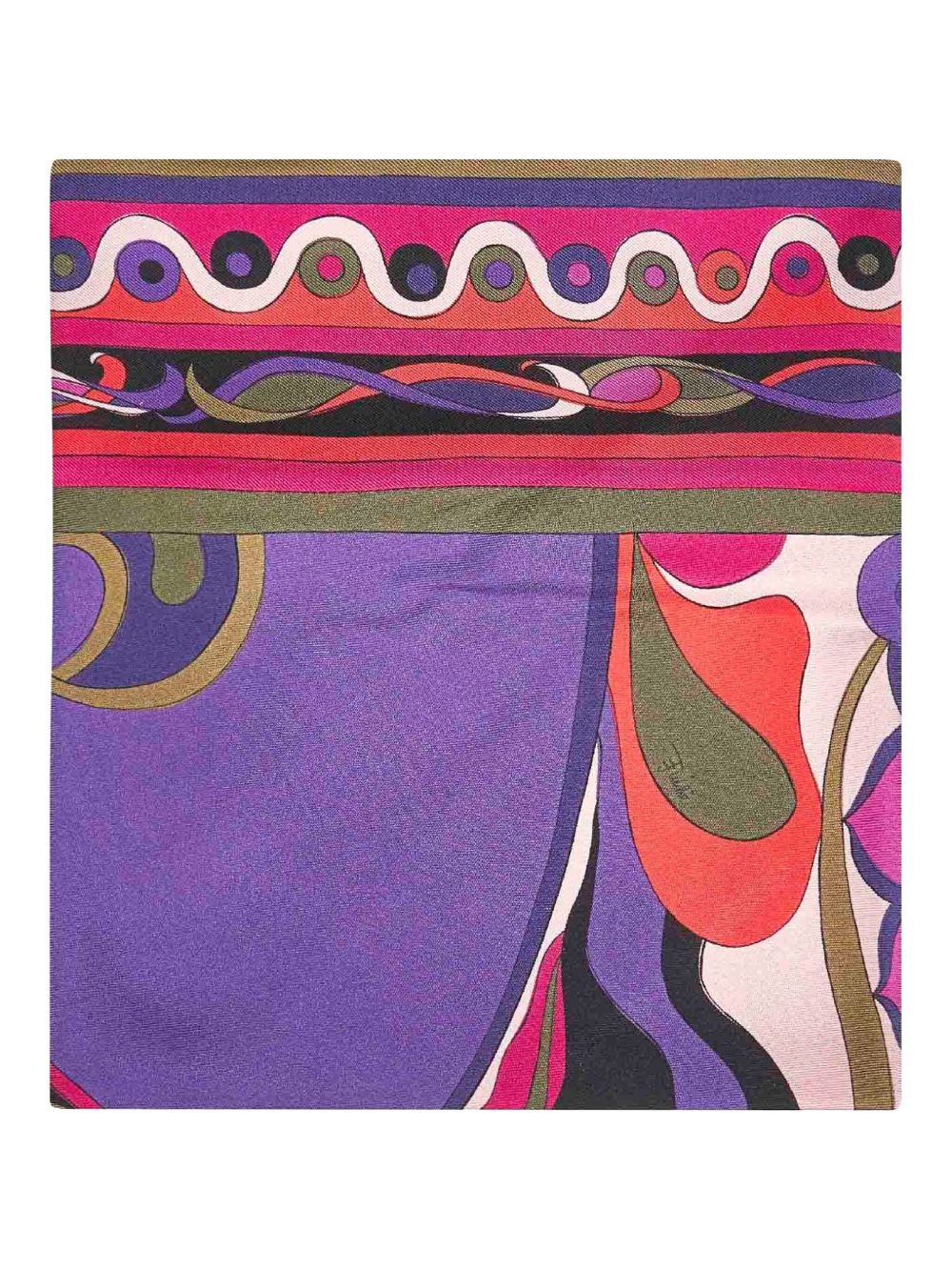 PUCCI Triangle Silk Scarf - Bandeau Style