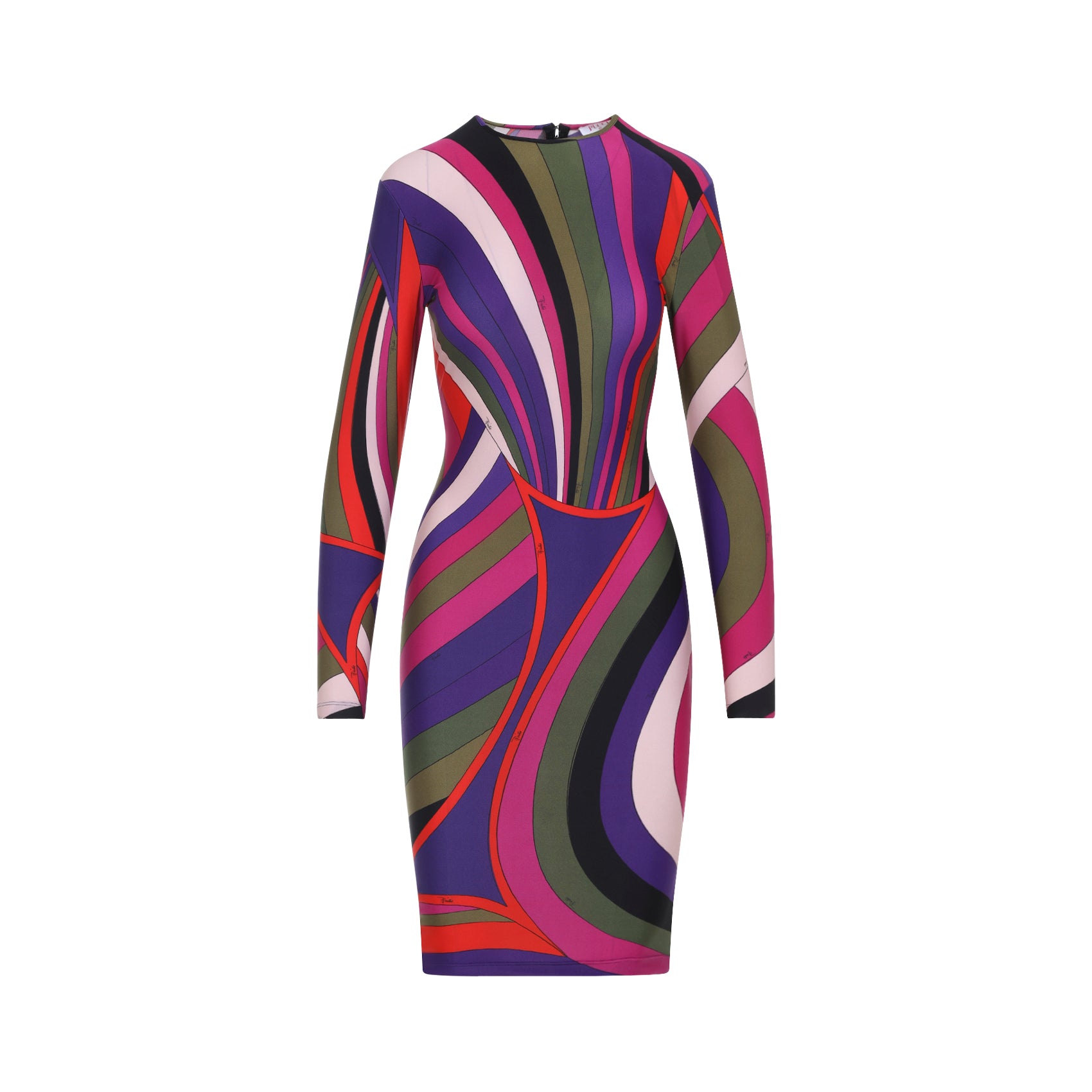 EMILIO PUCCI Fitted Shape Mini Dress