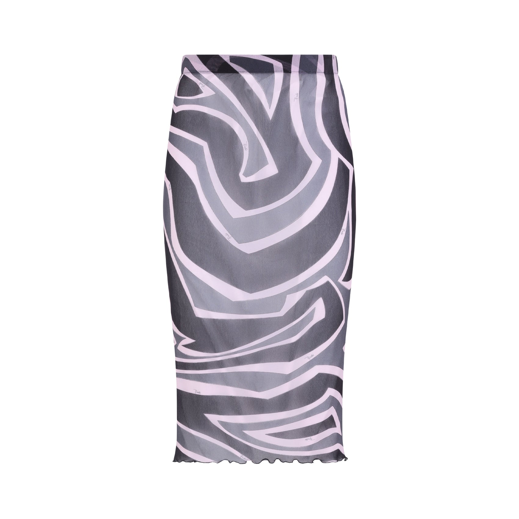 PUCCI Labyrinth Print Midi Skirt - Size S