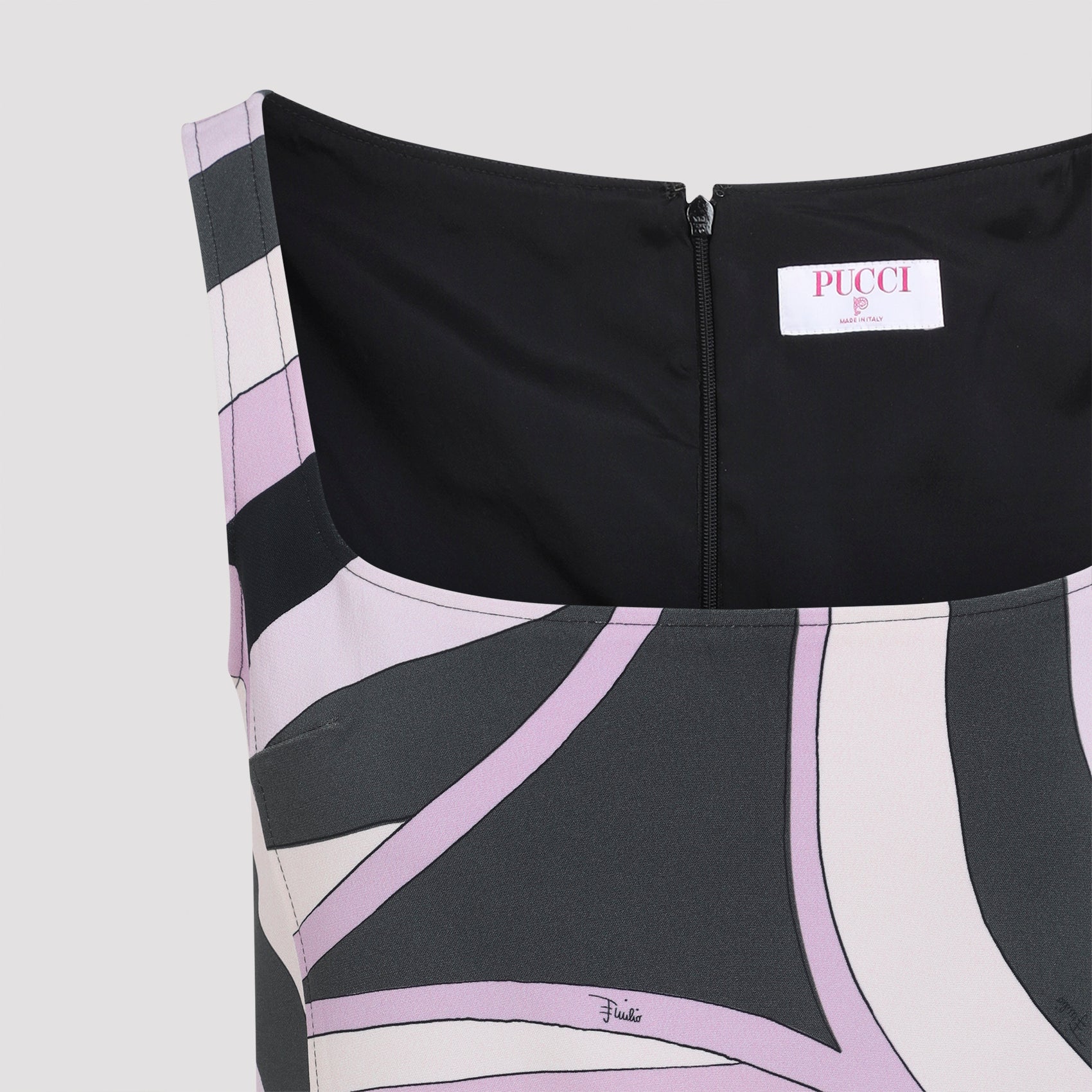 EMILIO PUCCI Stylish Viscose Mini Dress for Women - FW25 Collection