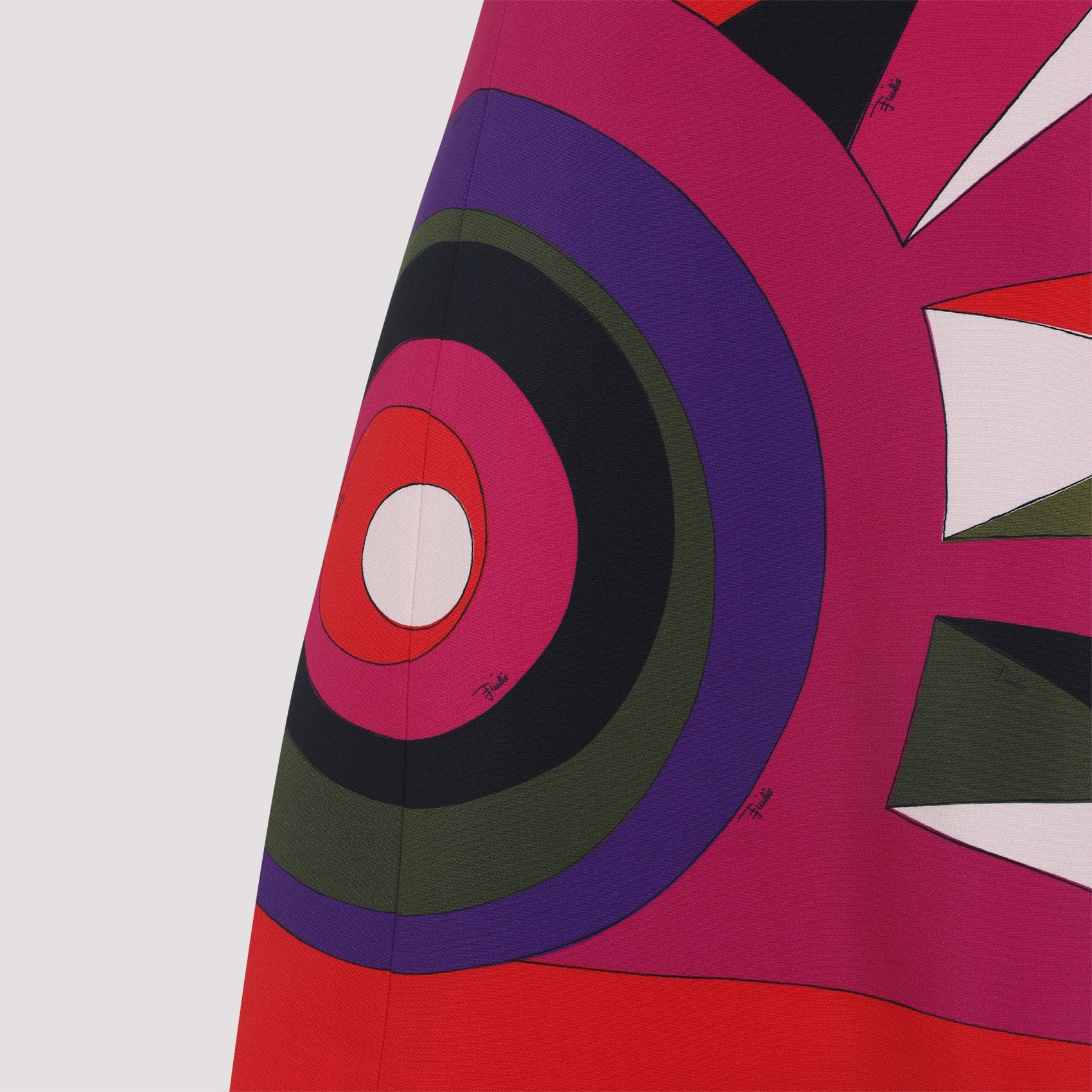 EMILIO PUCCI Mini Cady Dress with Hawaii Print