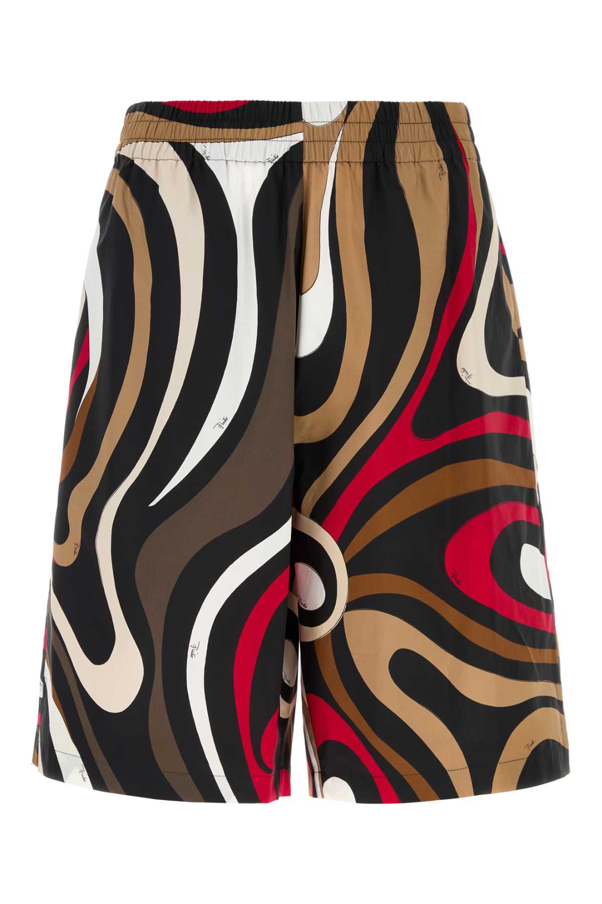 EMILIO PUCCI Printed Poplin Bermuda Shorts for Men