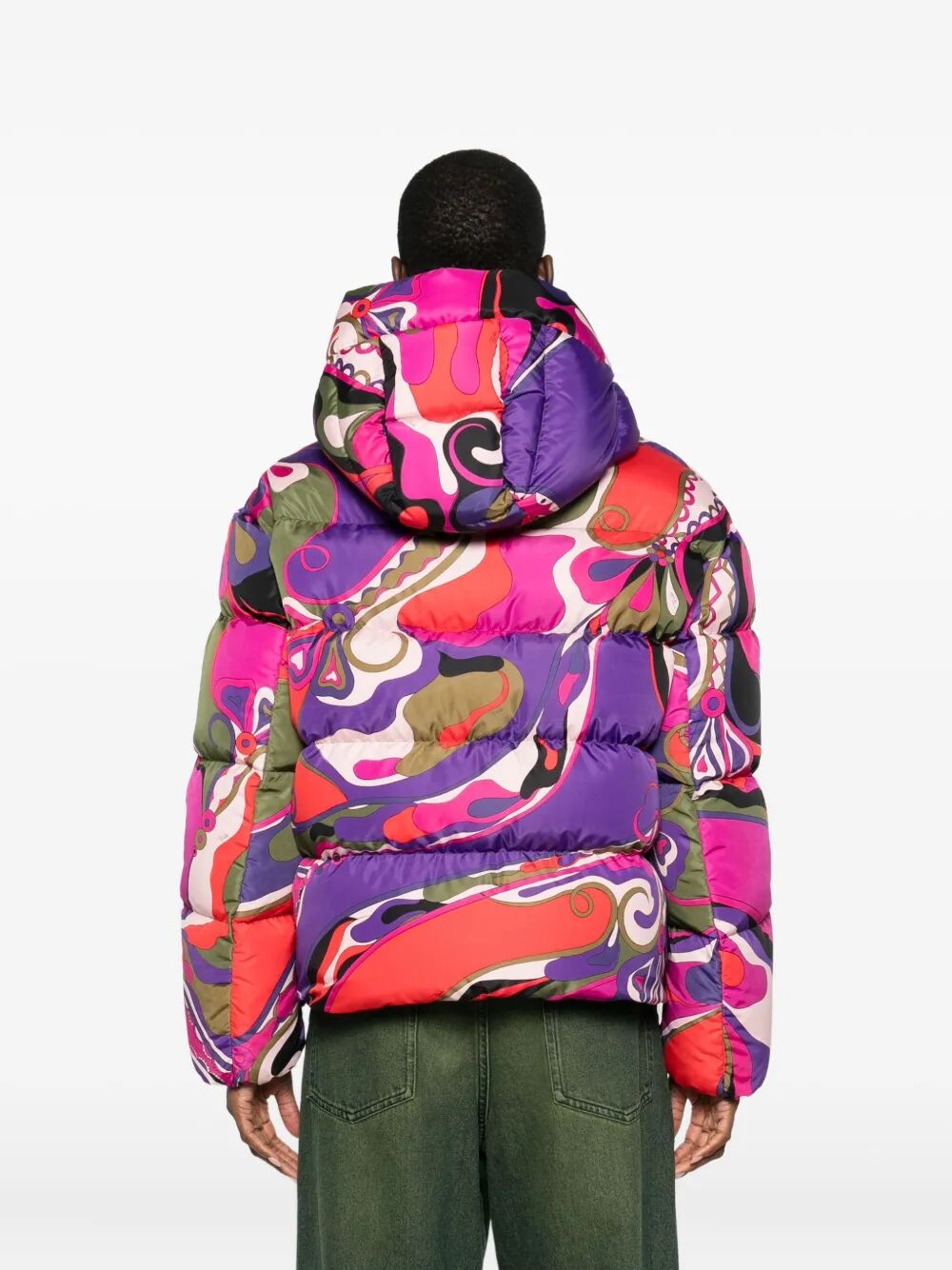 EMILIO PUCCI Abstract-Print Puffer Jacket for Women