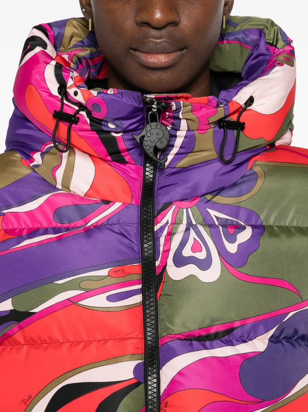 EMILIO PUCCI Abstract-Print Puffer Jacket for Women