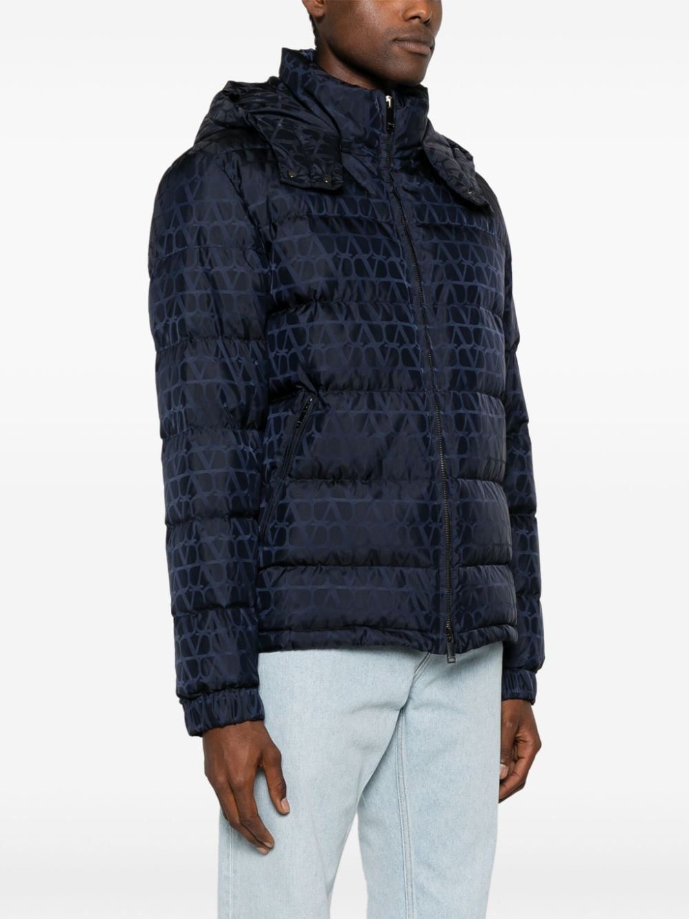 VALENTINO GARAVANI Down Jacket with Iconic Design for Men - FW24