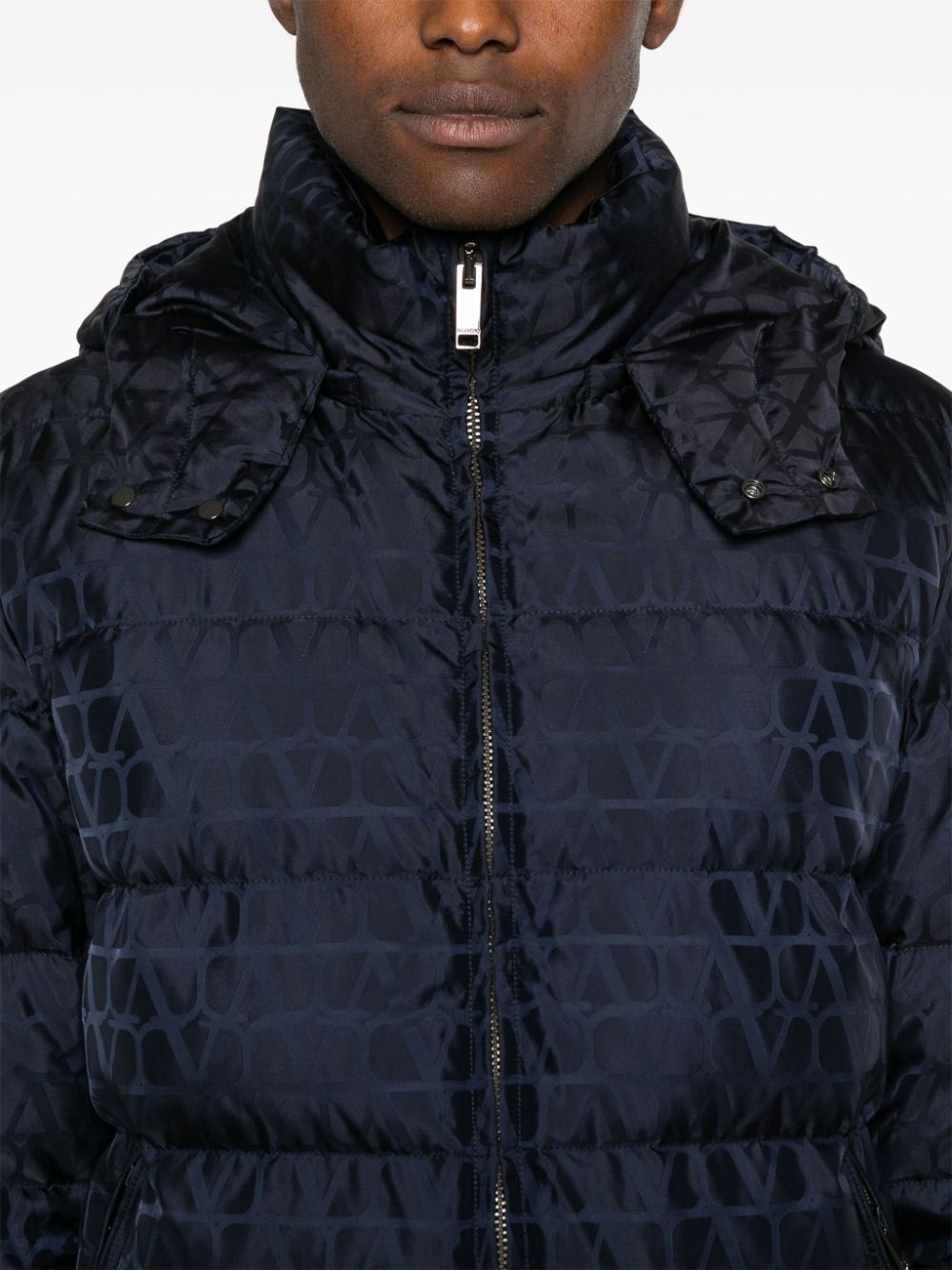 VALENTINO GARAVANI Down Jacket with Iconic Design for Men - FW24