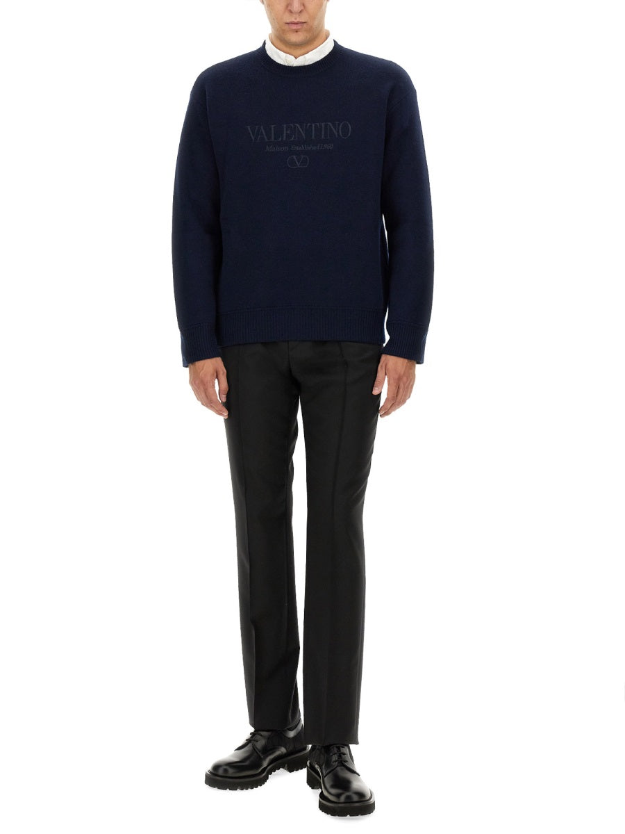 VALENTINO GARAVANI Premium Wool Sweater for Men - FW24 Collection